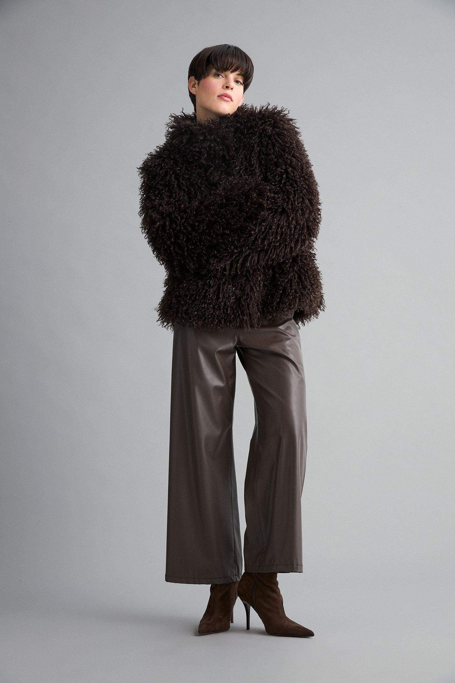 Regular Fit Suni Kürk 