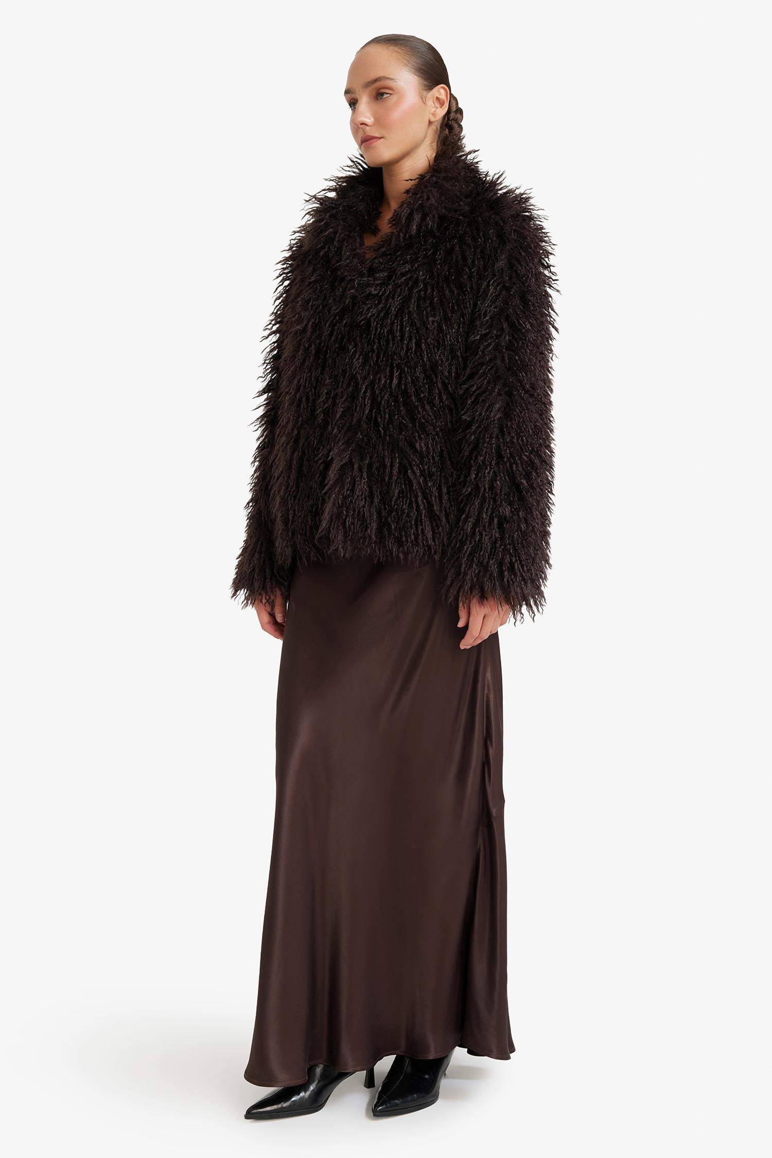 Regular Fit Suni Kürk 