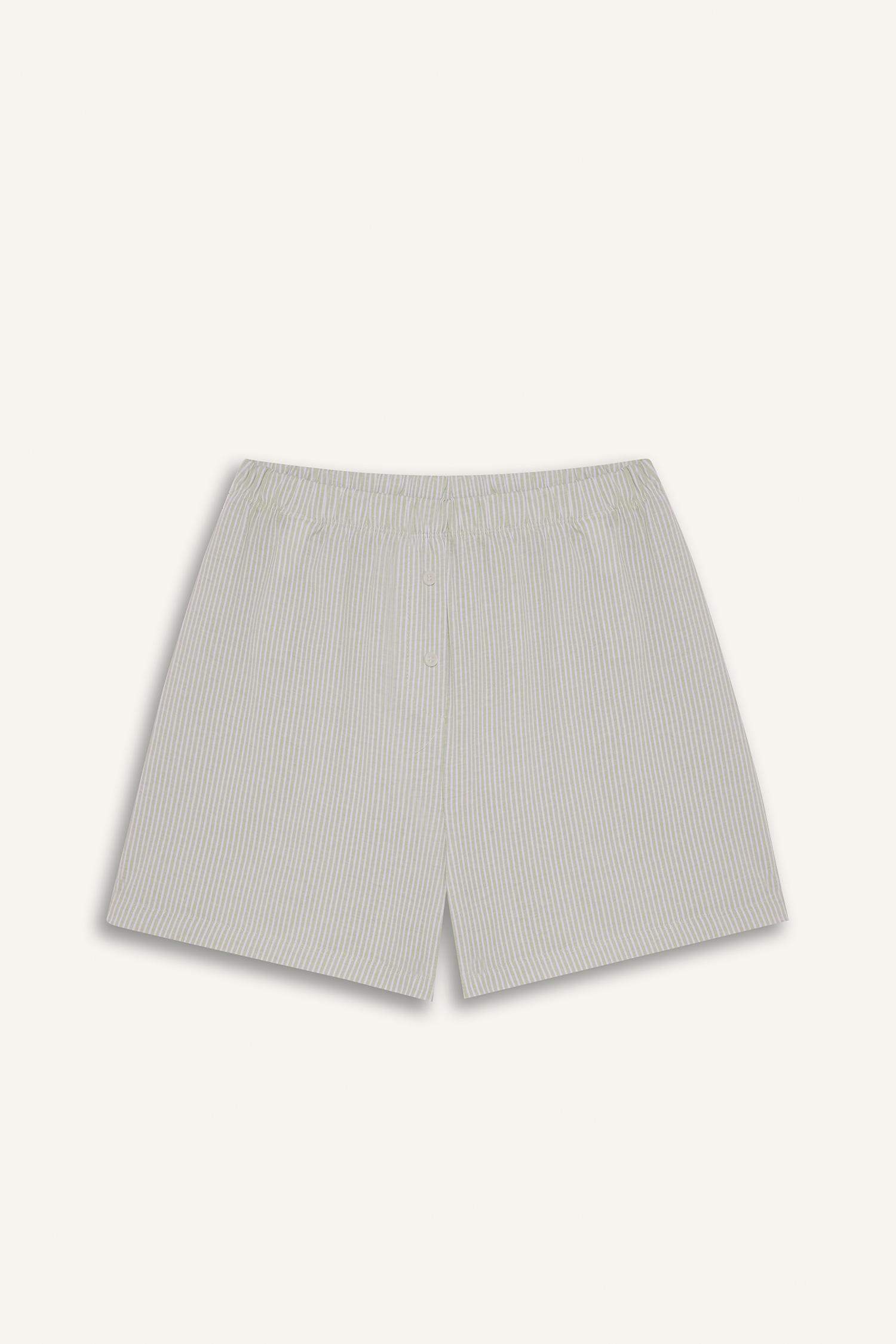 سيت بجامة قصة عادية شورت وتيشيرت - قطعتين