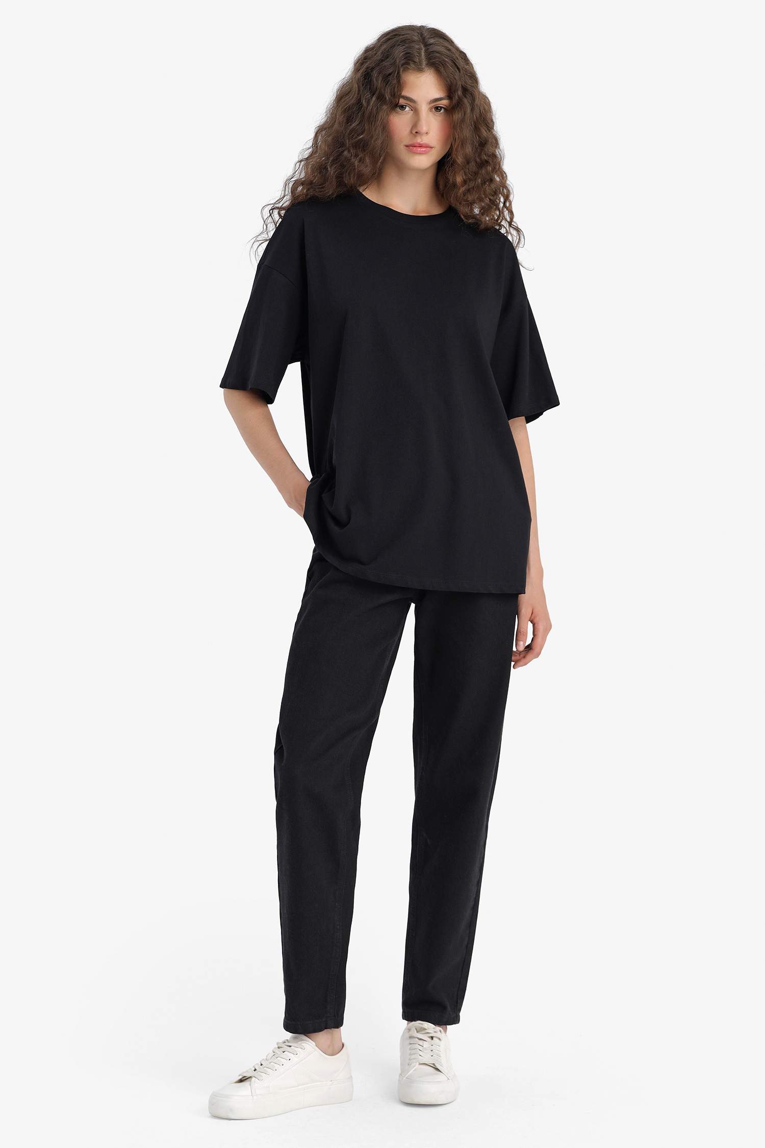 Regular Fit Crew Neck 2 Piece T-Shirt