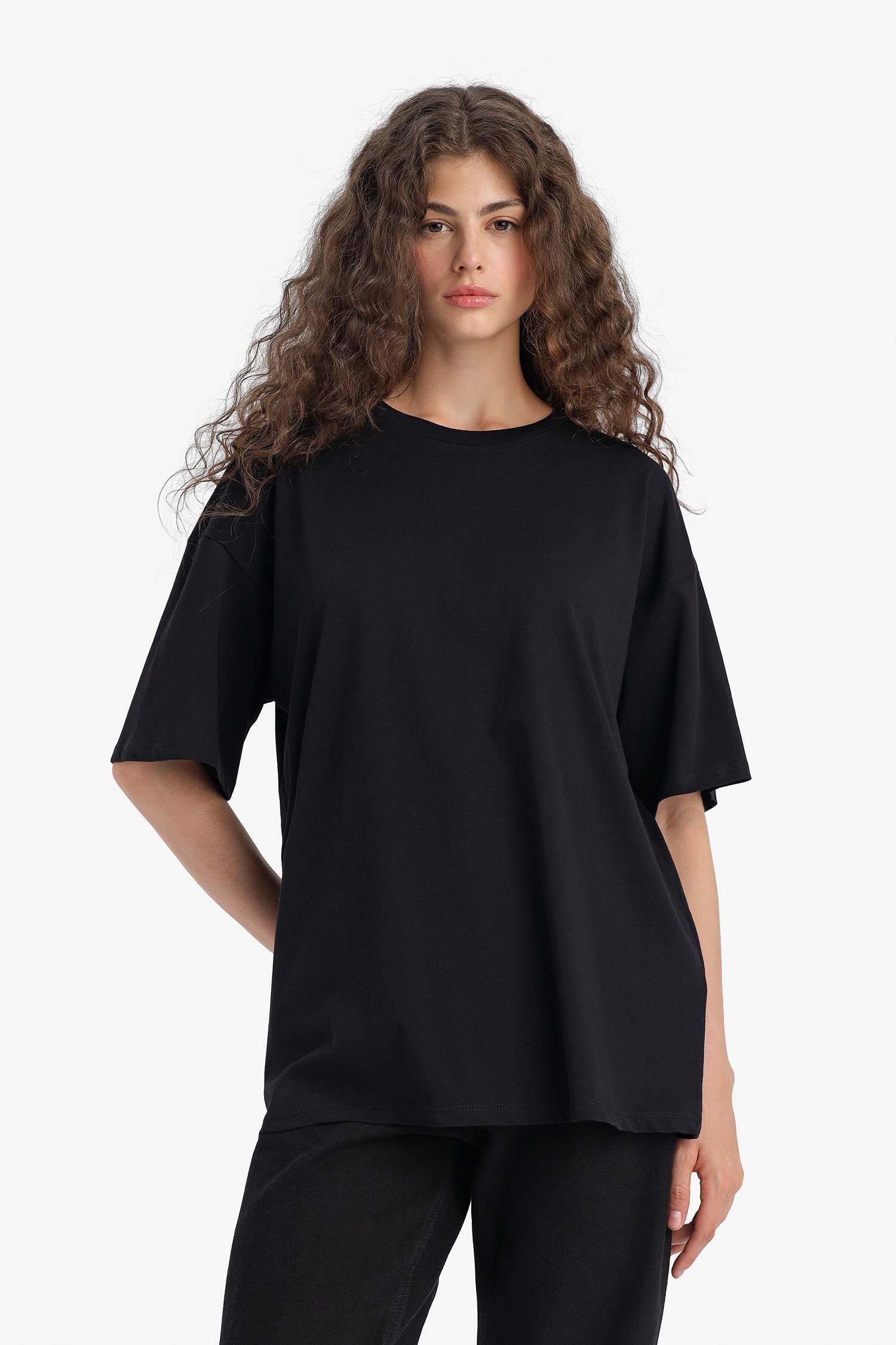 Regular Fit Crew Neck 2 Piece T-Shirt