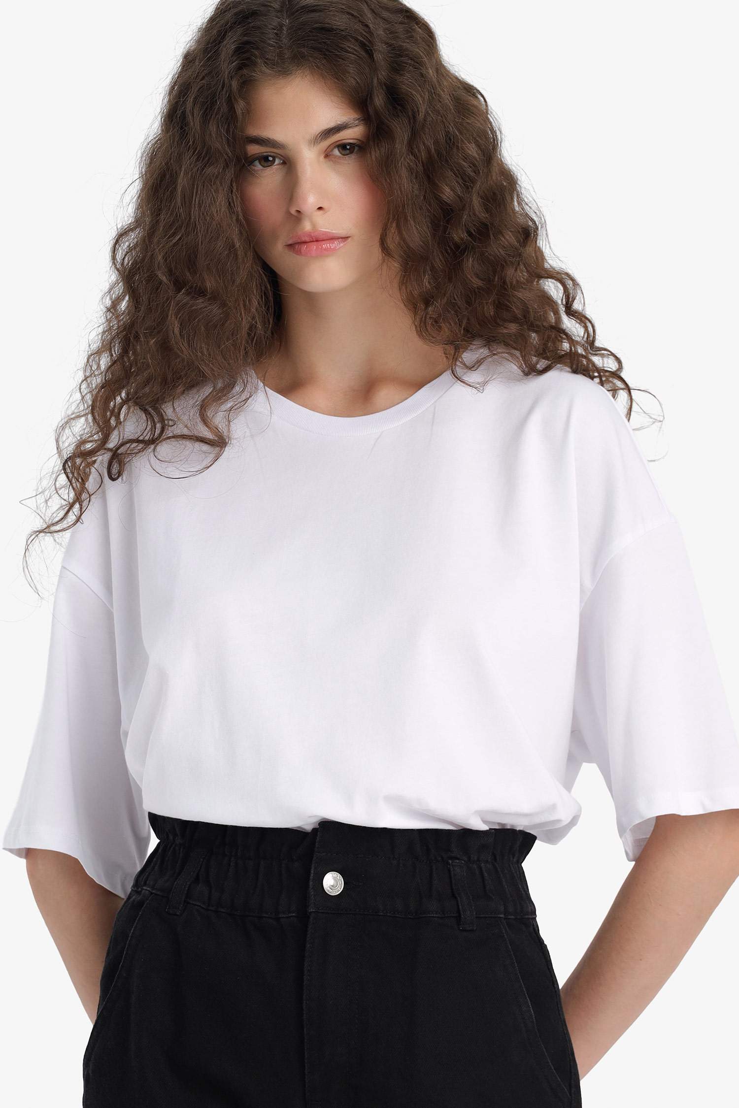 Regular Fit Crew Neck 2 Piece T-Shirt