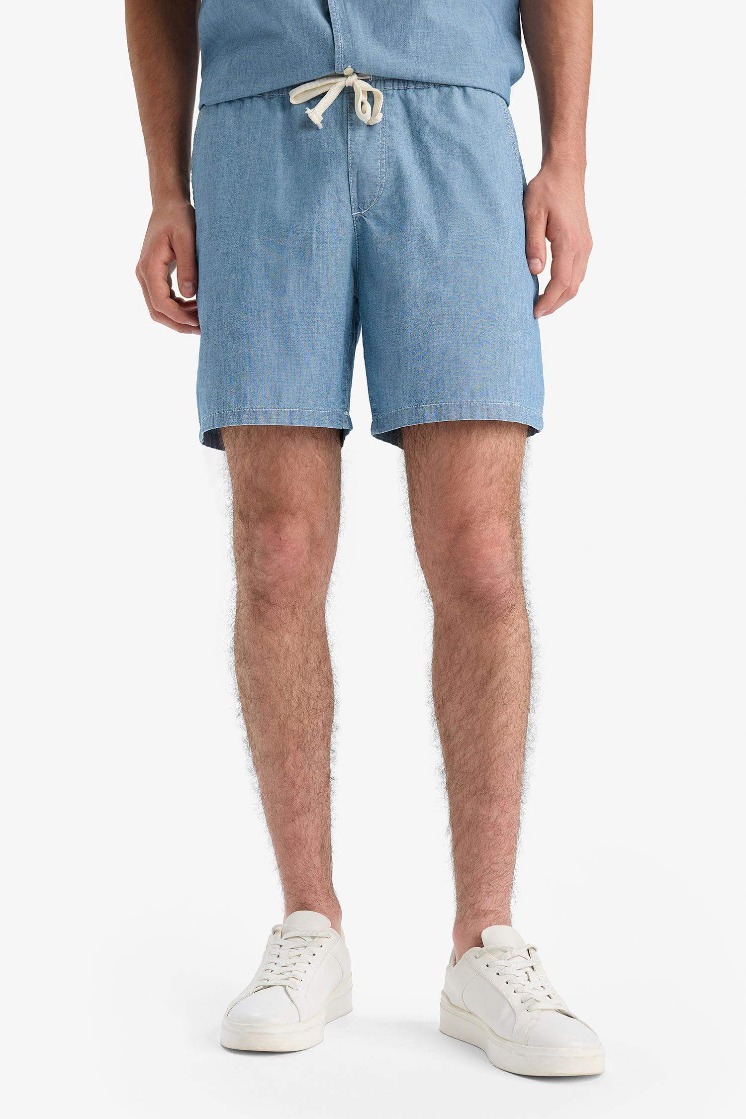 شورت برمودا جينز قصة مريحة