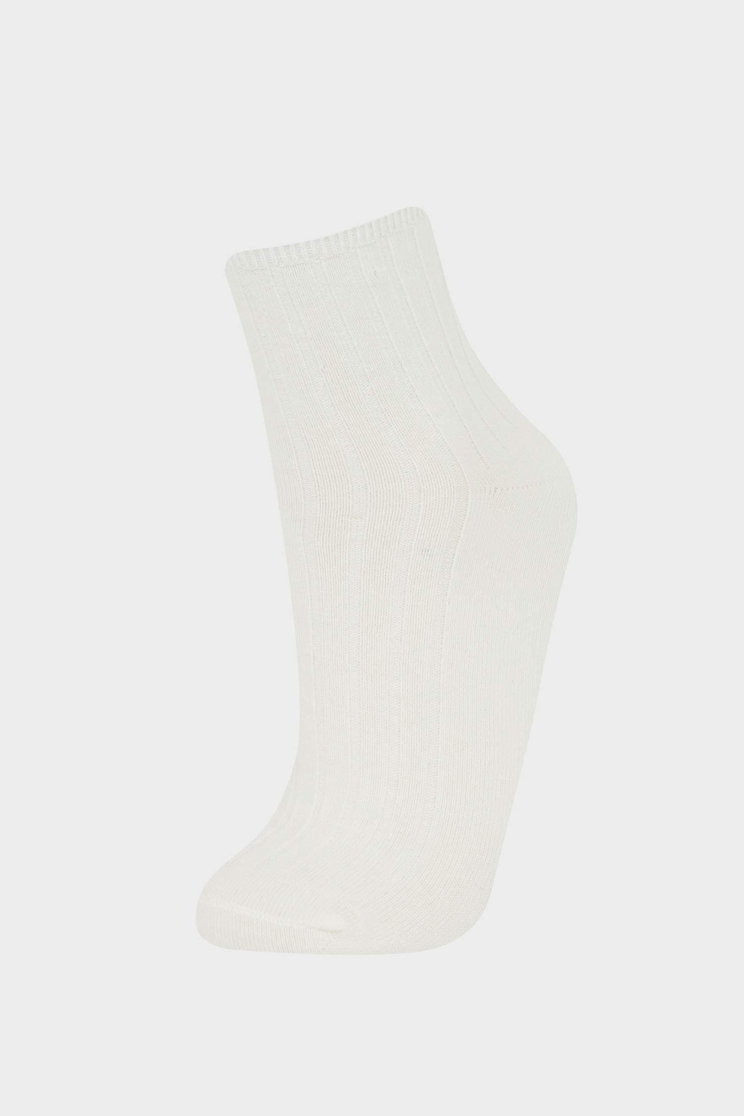 Kadın 5'li Pamuklu Soket Çorap