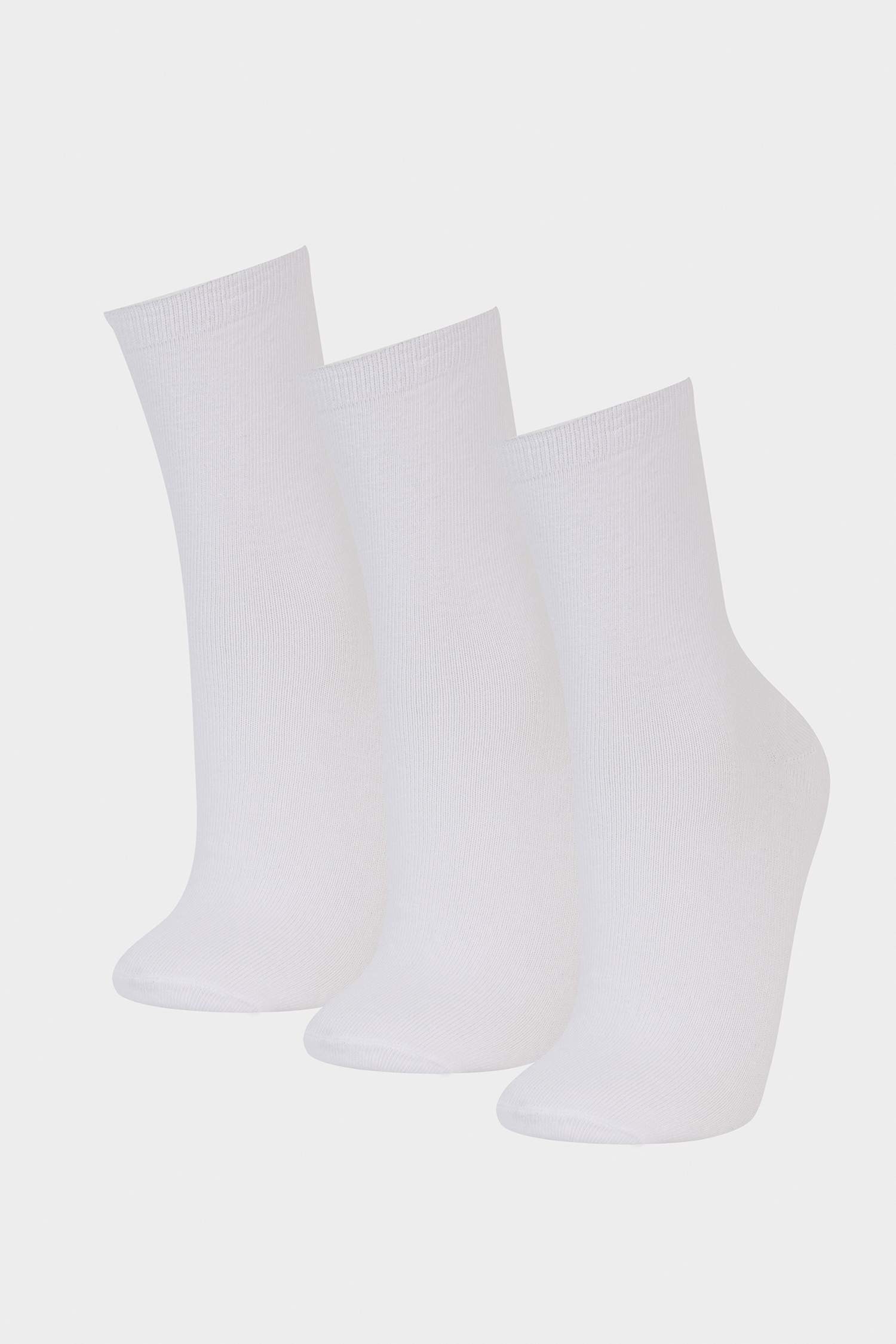 Woman 3 Piece Cotton Long sock