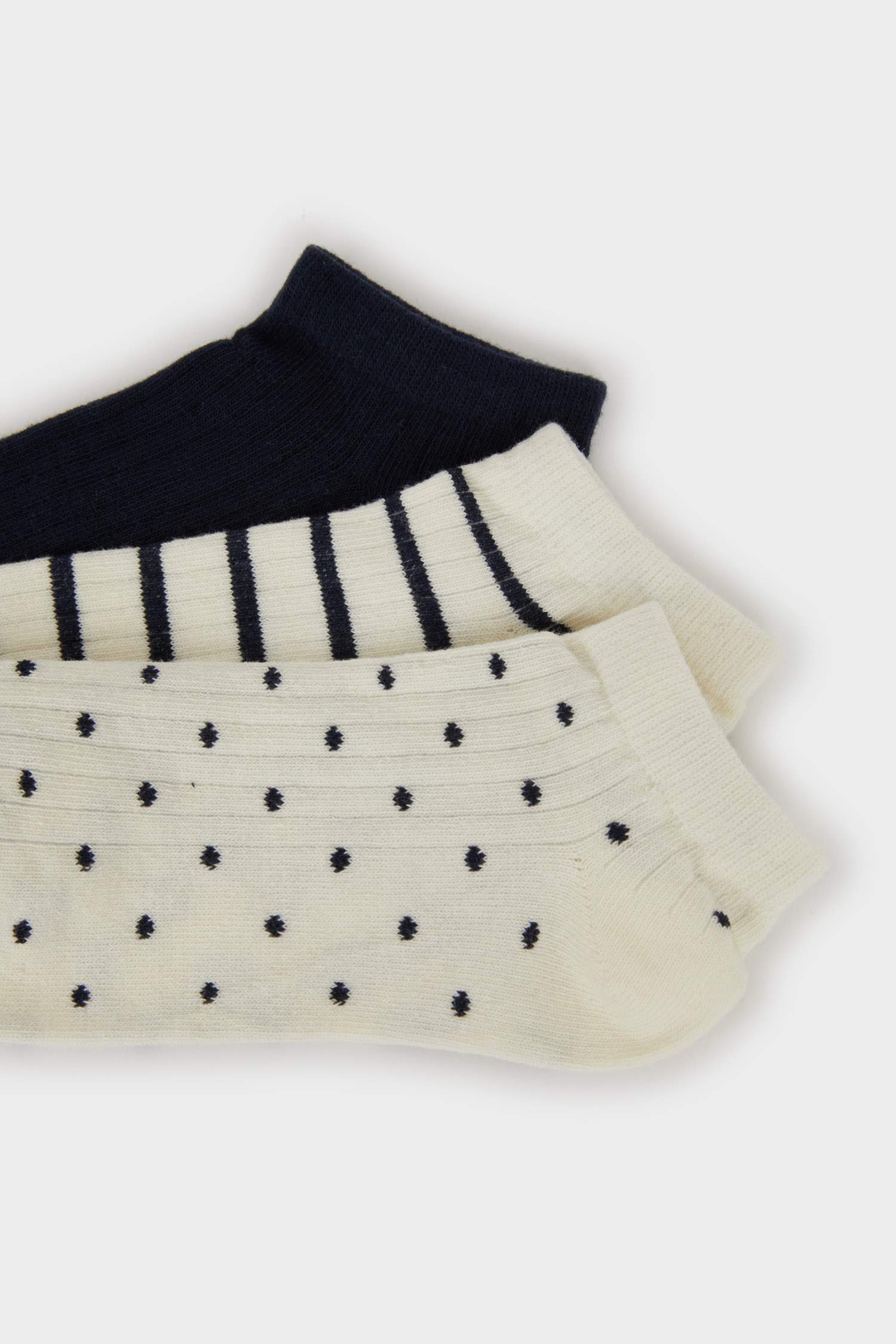 Lot de 3 Chaussettes en coton pour femme