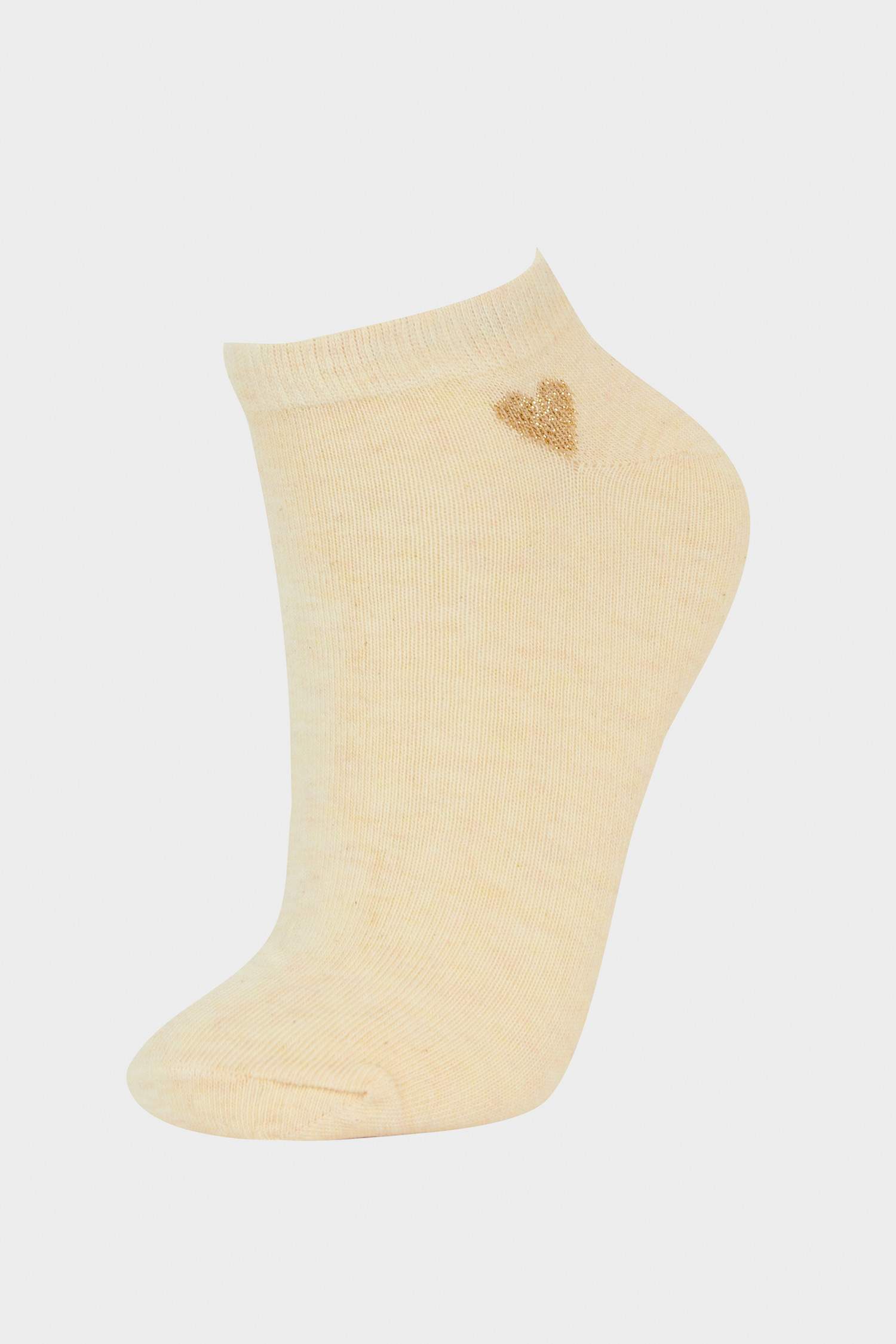 Lot de 5 paires de Chaussettes courtes en coton pour femme