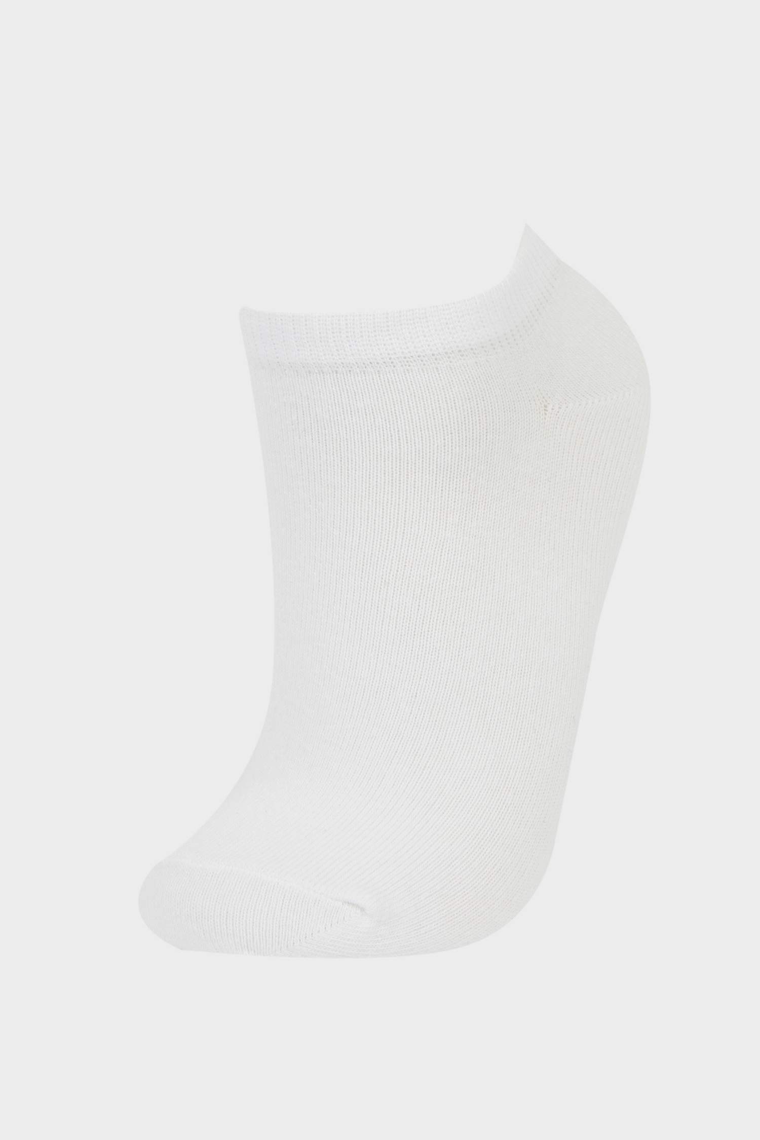 جوارب قصيرة نسائية من قطن - 5 قطع