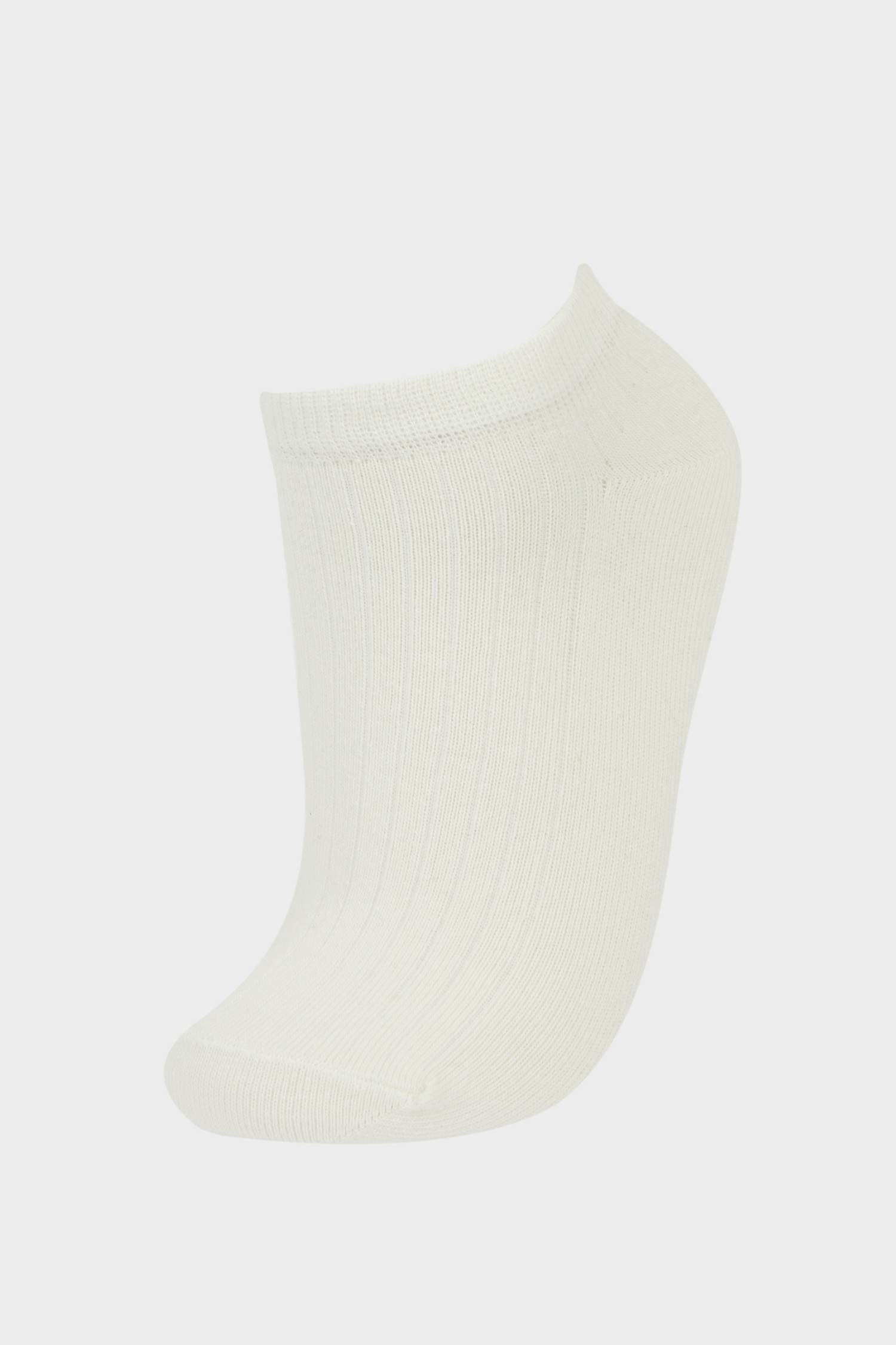 Kadın 7'li Pamuklu Patik Çorap