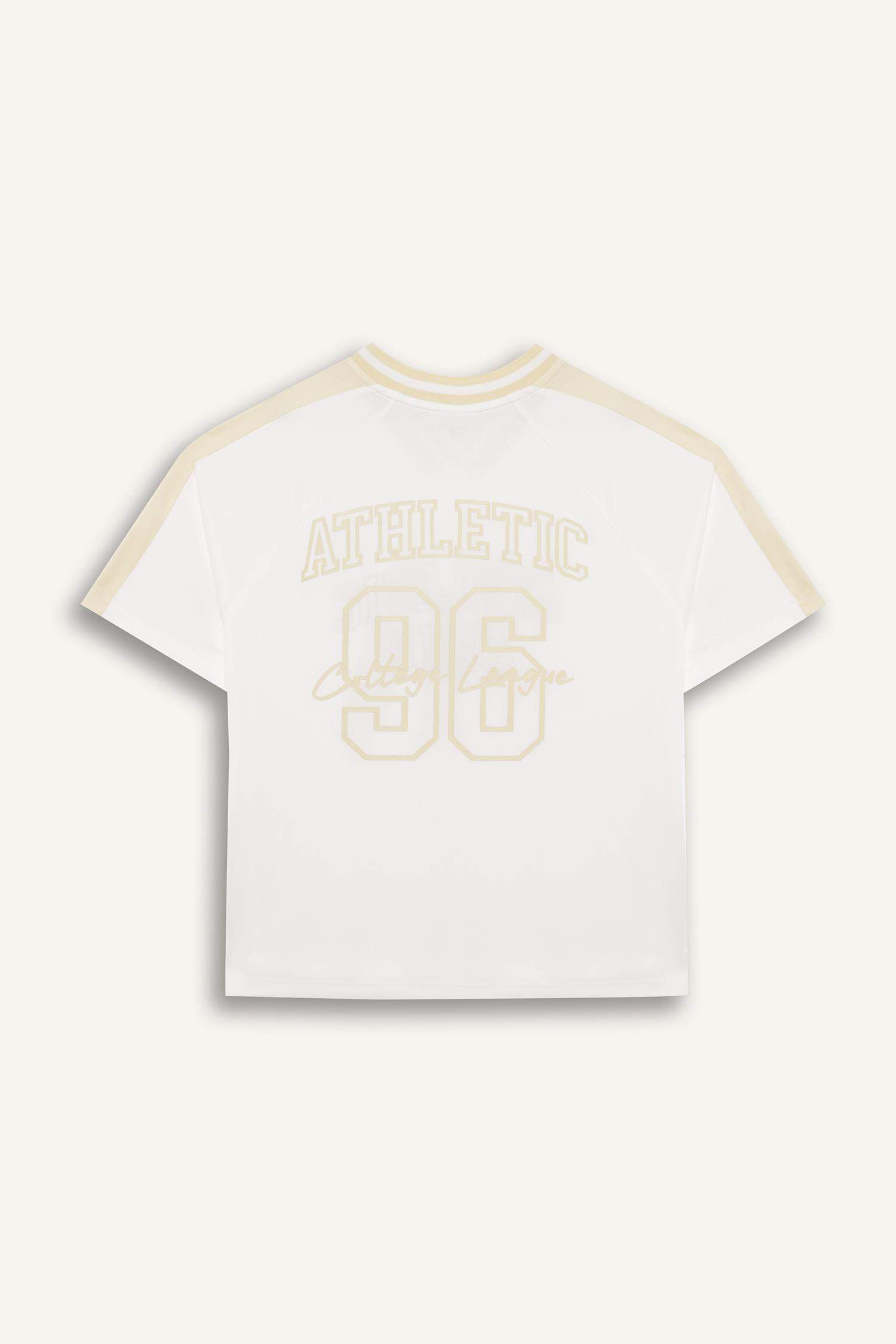 DeFactoFit Oversize Fit Printed Sports T-Shirt