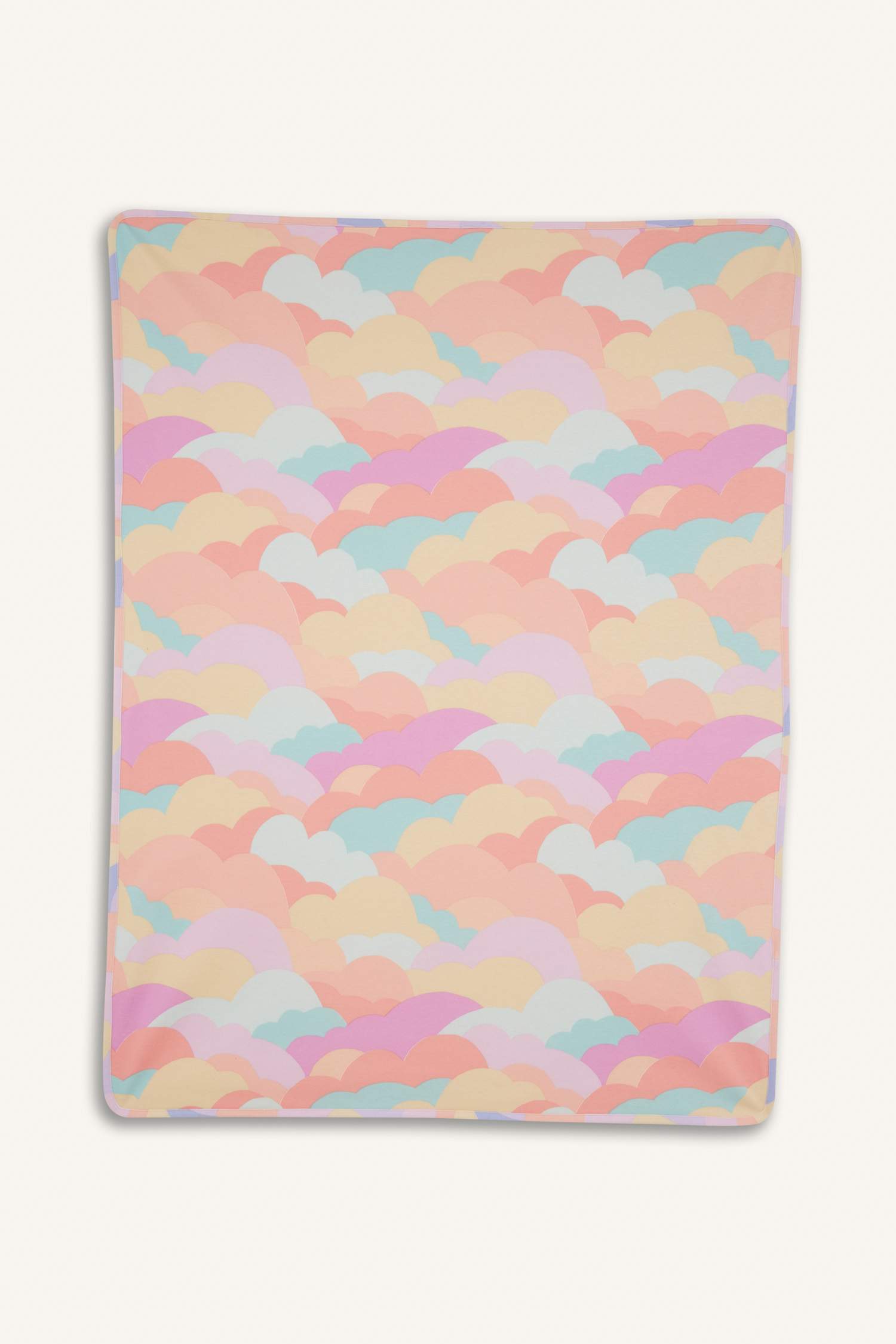 Kız Bebek Desenli İçi Polarlı Battaniye