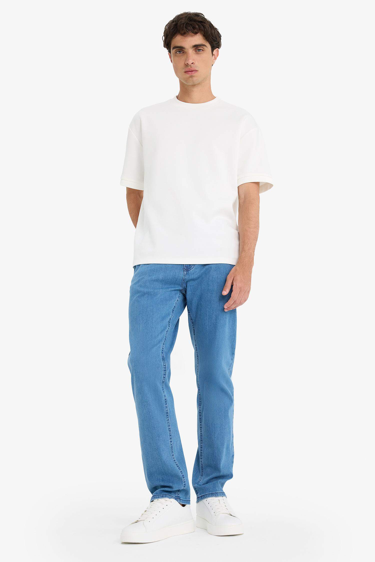 Sergio Regular Fit Normal Kalıp Normal Bel Boru Paça Jean Pantolon