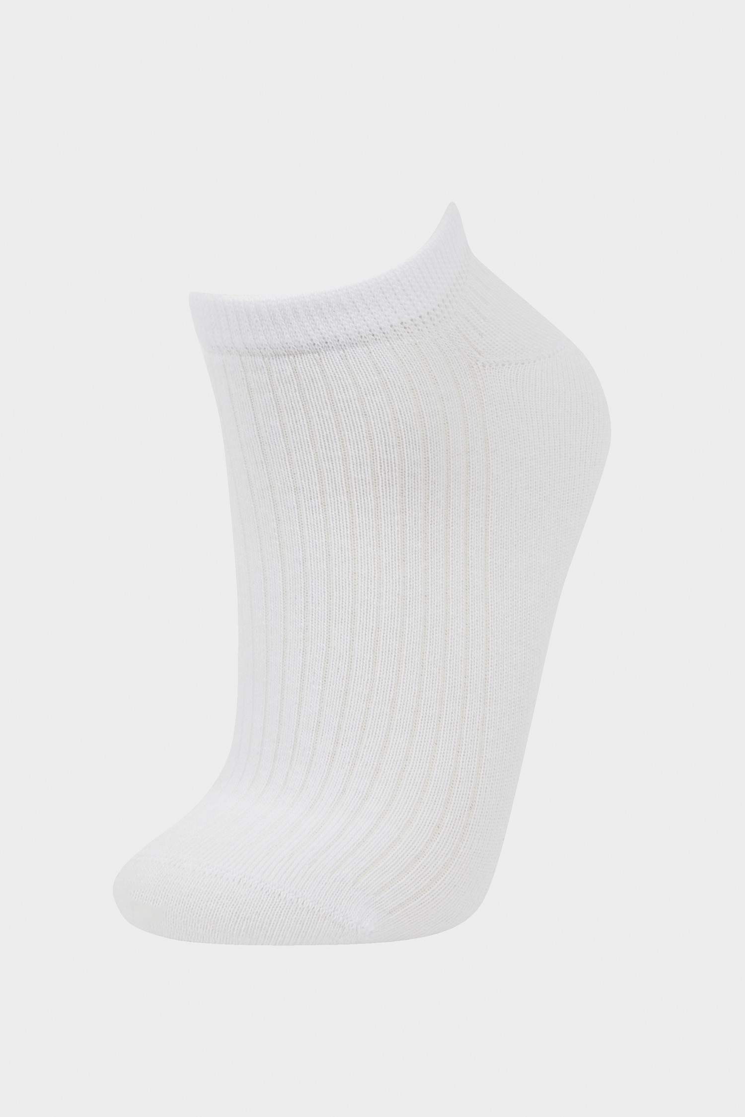 Kadın 7'li Pamuklu Patik Çorap