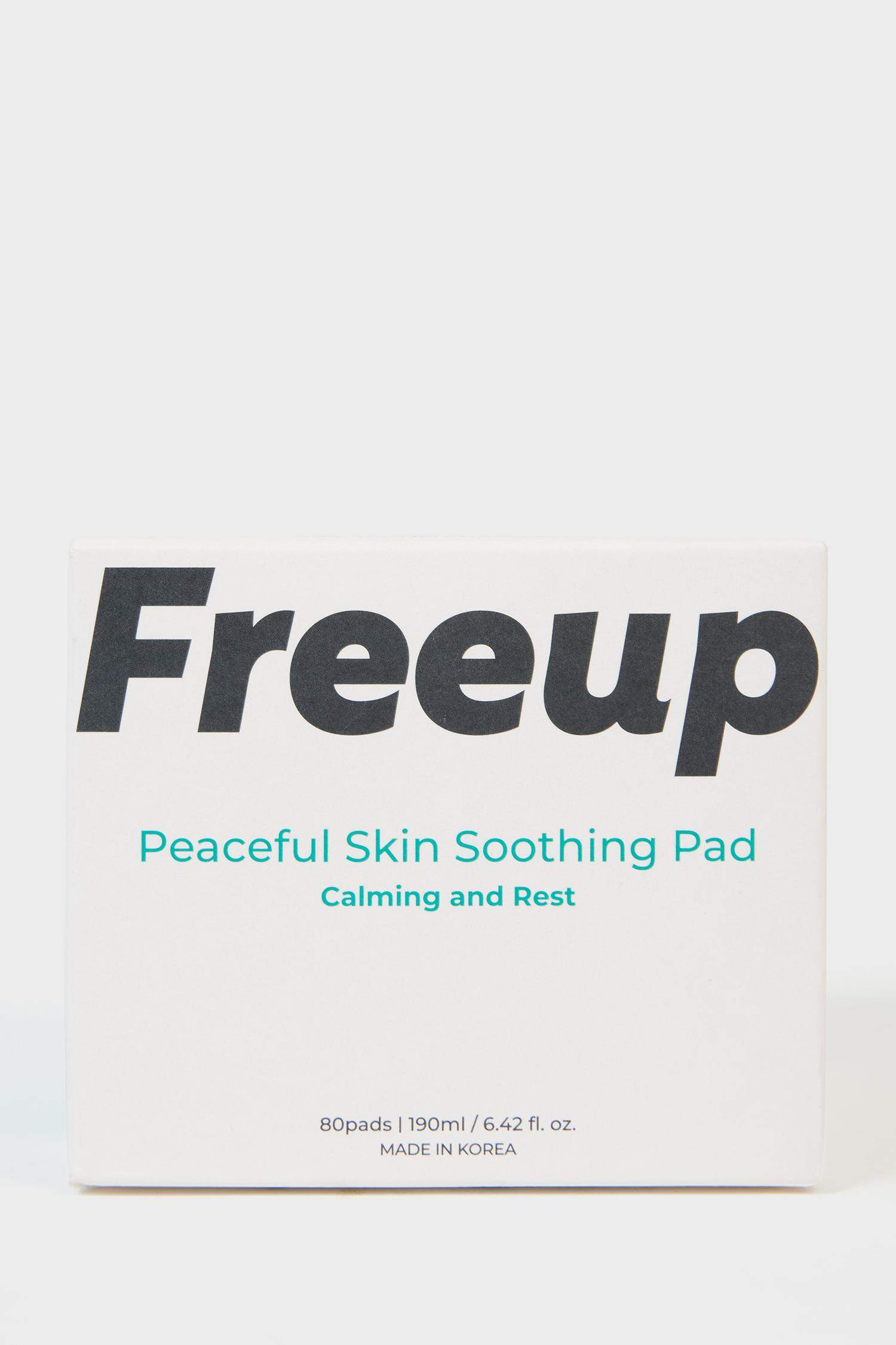 Free Up Peaceful Skin Soothing Pad 180ml – Yatıştırıcı & Rahatlatıcı Cilt Pedi
