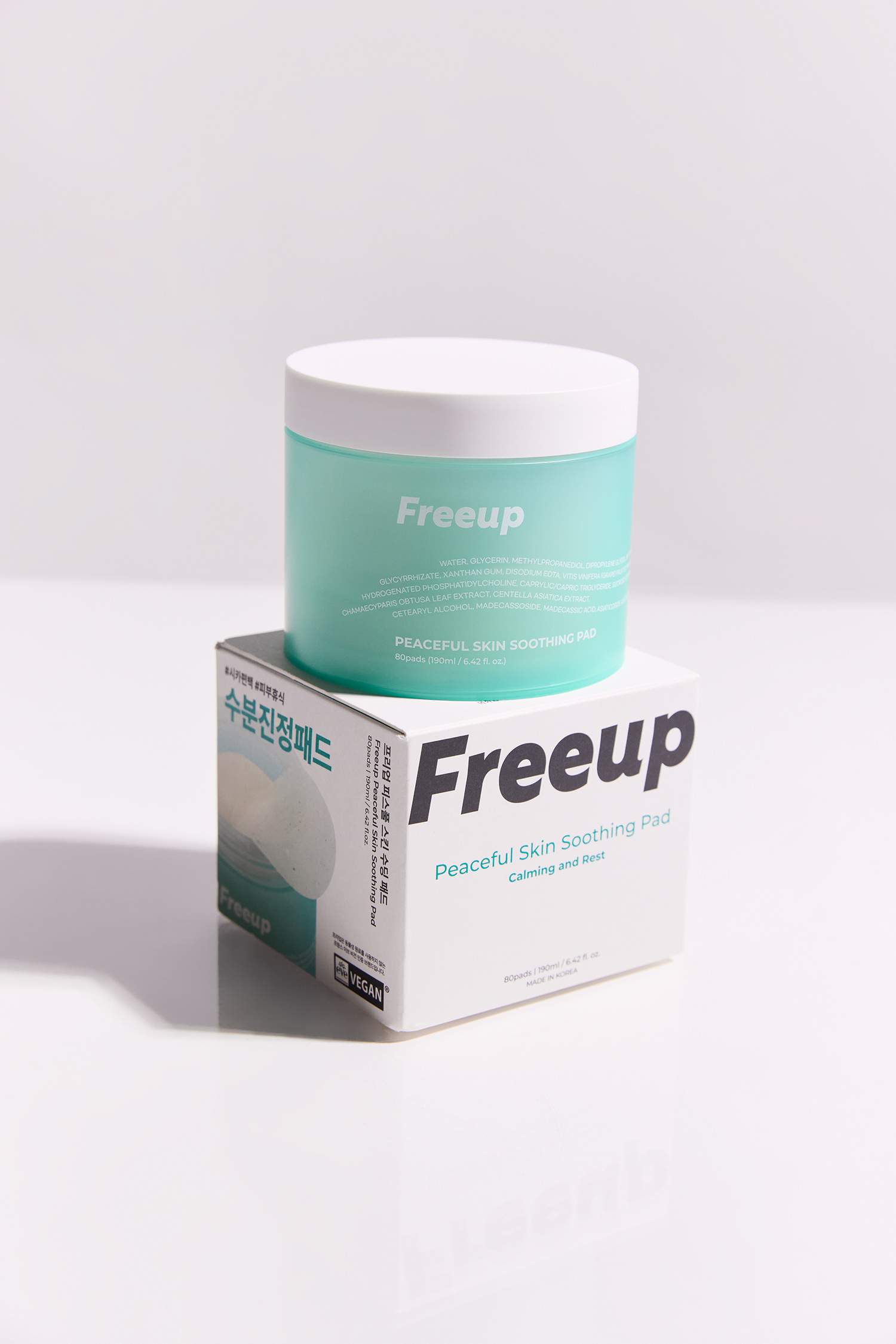 Free Up Peaceful Skin Soothing Pad 180ml – Yatıştırıcı & Rahatlatıcı Cilt Pedi