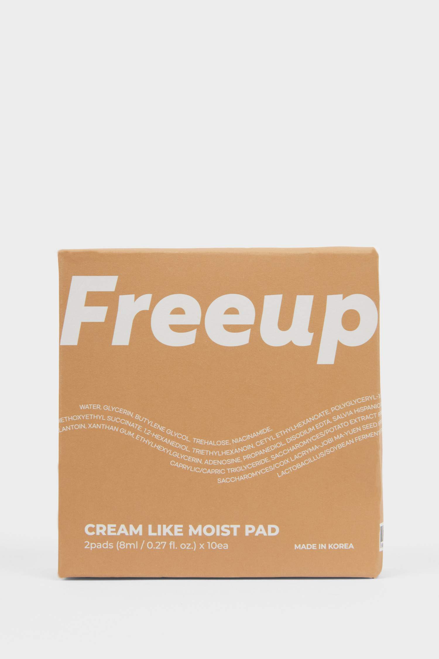 Free Up Cream Like Moist Pad 10'lu Kit 8ml – Yoğun Nemlendirici & Rahatlatıcı Tekli Pedler