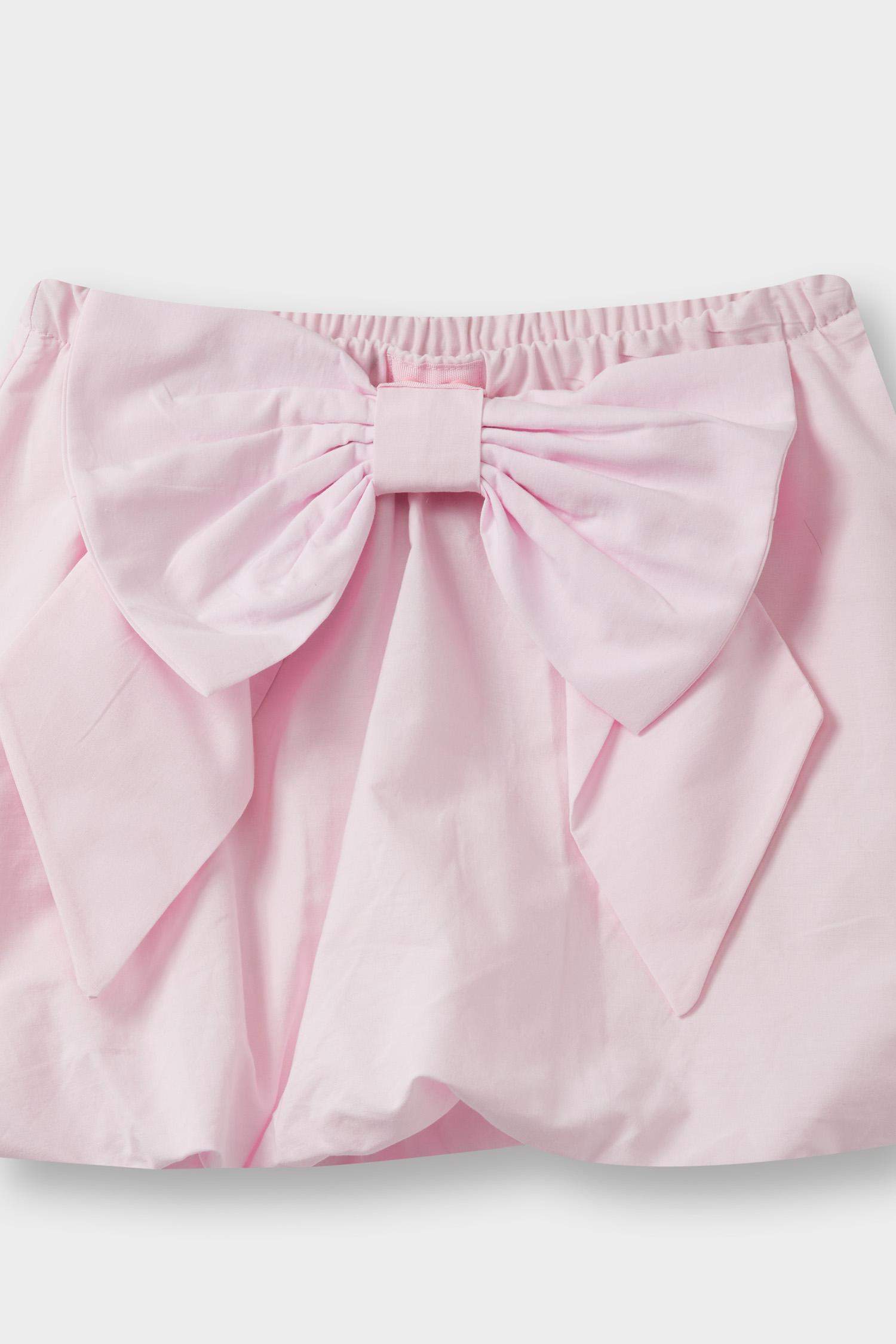 Baby Girl Poplin Balloon Fit Skirt