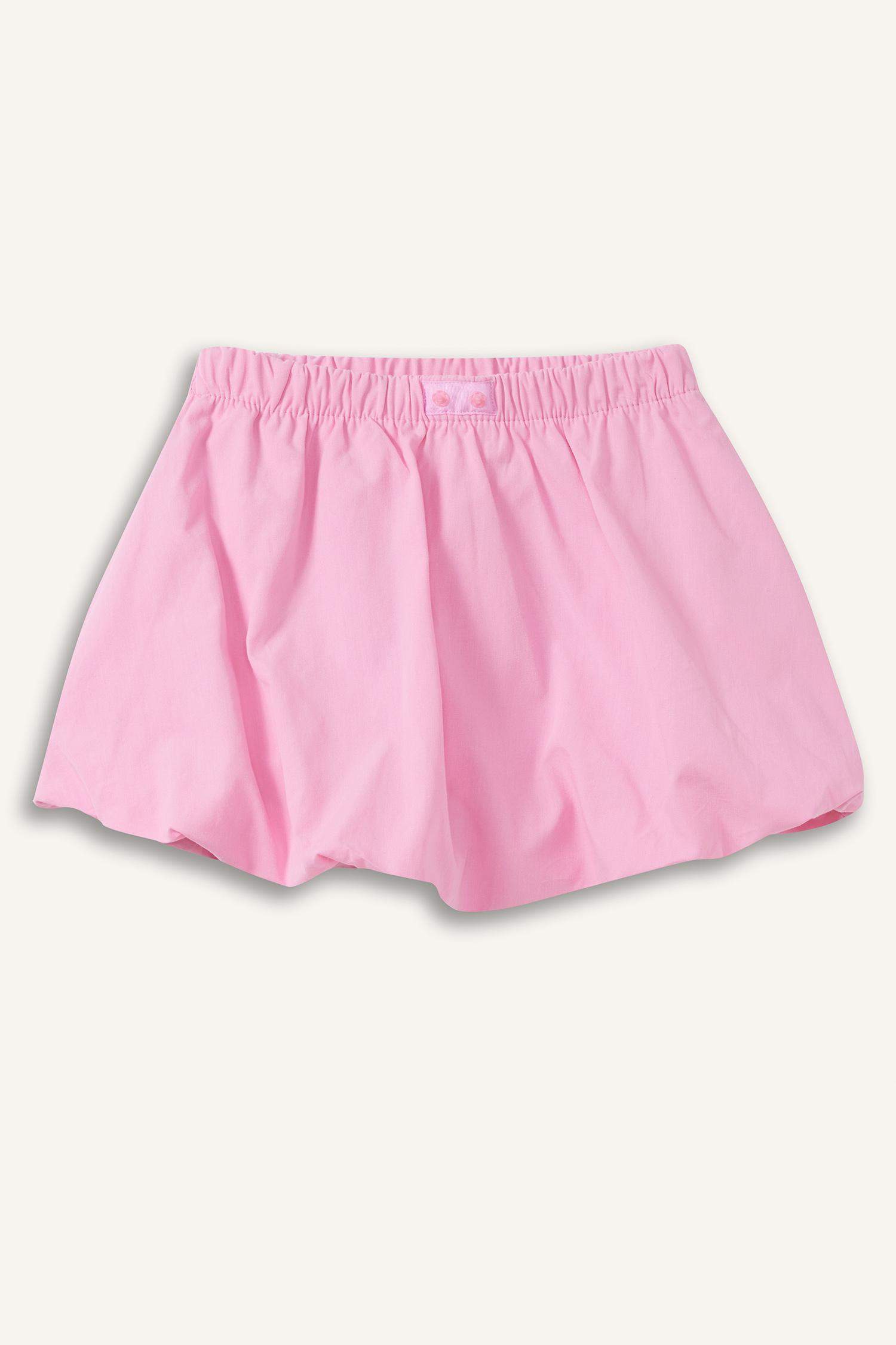 تنورة بوبلين بيبي بناتي بخصر مطاطي