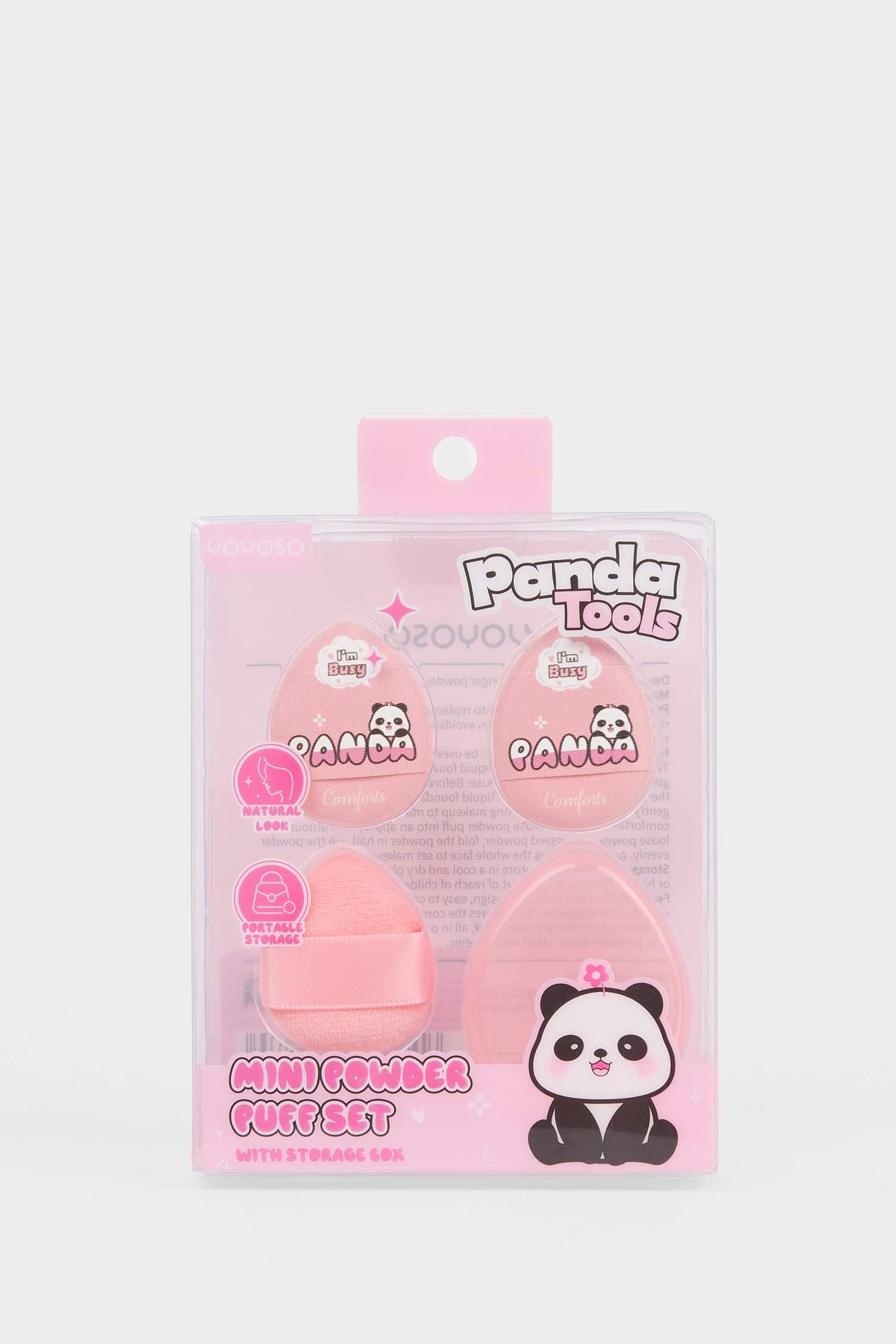 Kadın Yoyoso Saklama Kutulu Çok Amaçlı Makyaj Süngeri	