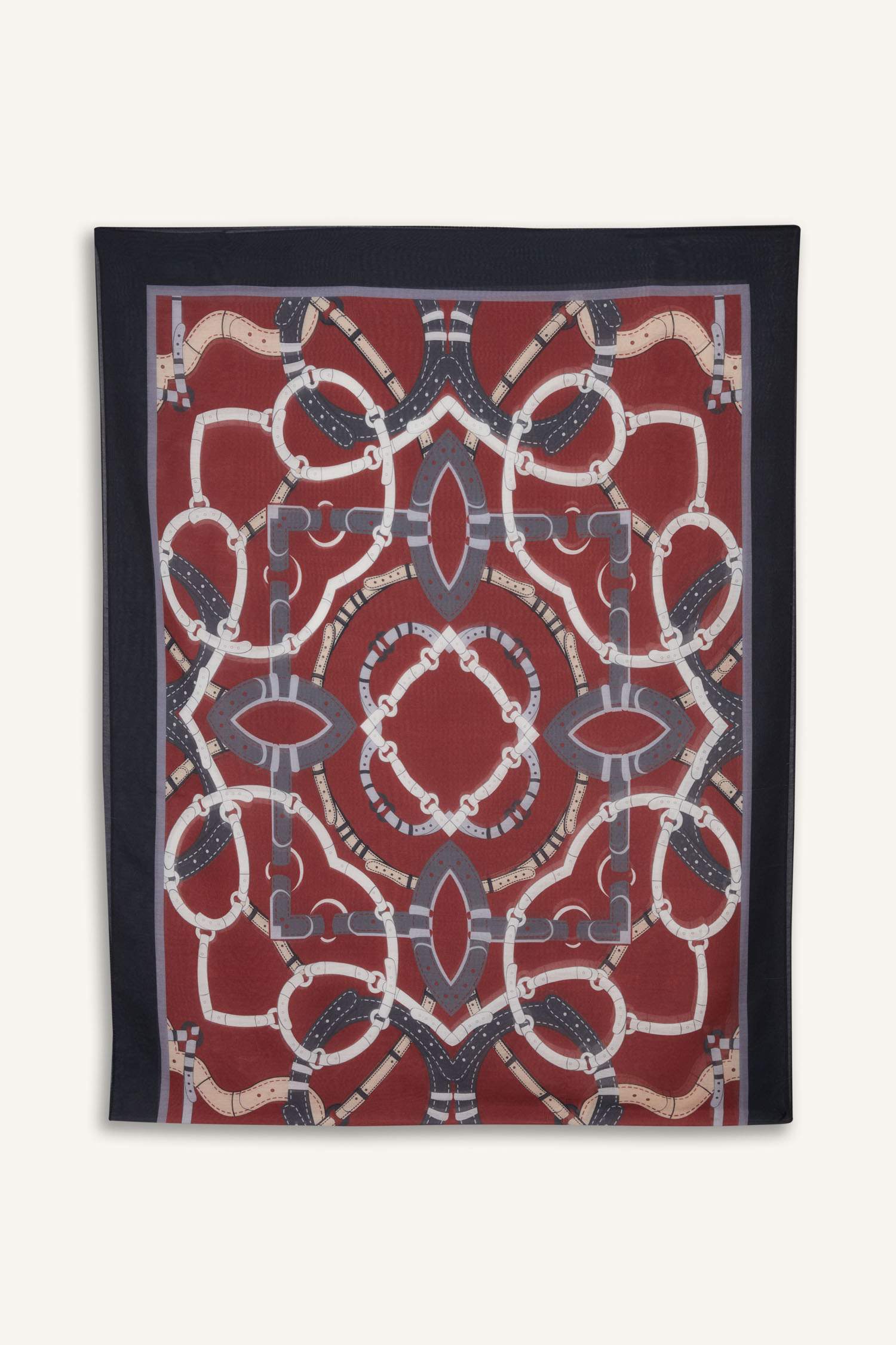 Kadın Desenli Tesettür Şal