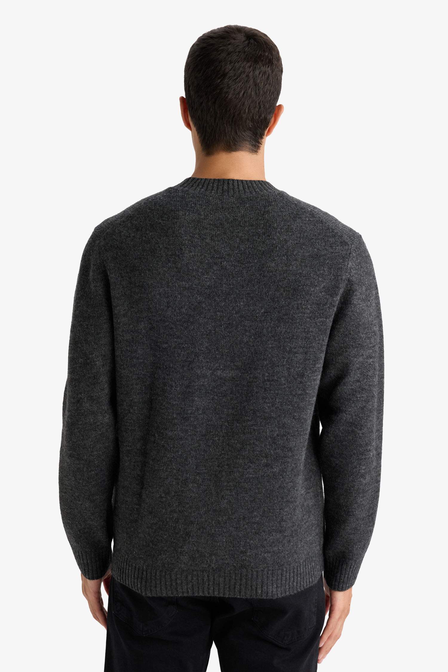 Relax Fit Crew Neck Knitwear Pullover