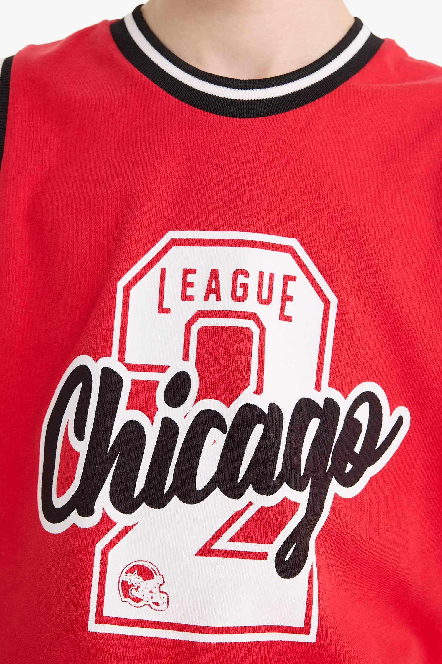 Erkek Çocuk 2'li Takım Baskılı Atlet Beli Lastikli Şort