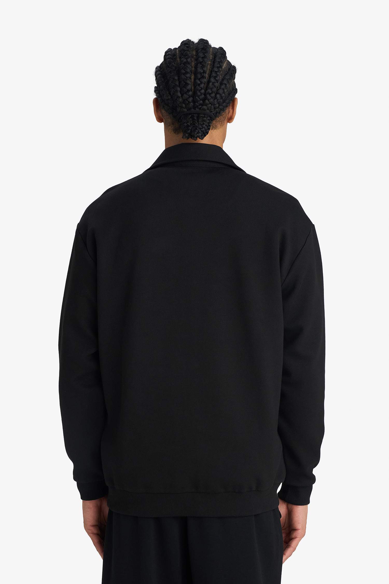 NBA Chicago Bulls Relax Fit Polo Yaka Jakarlı Sweatshirt