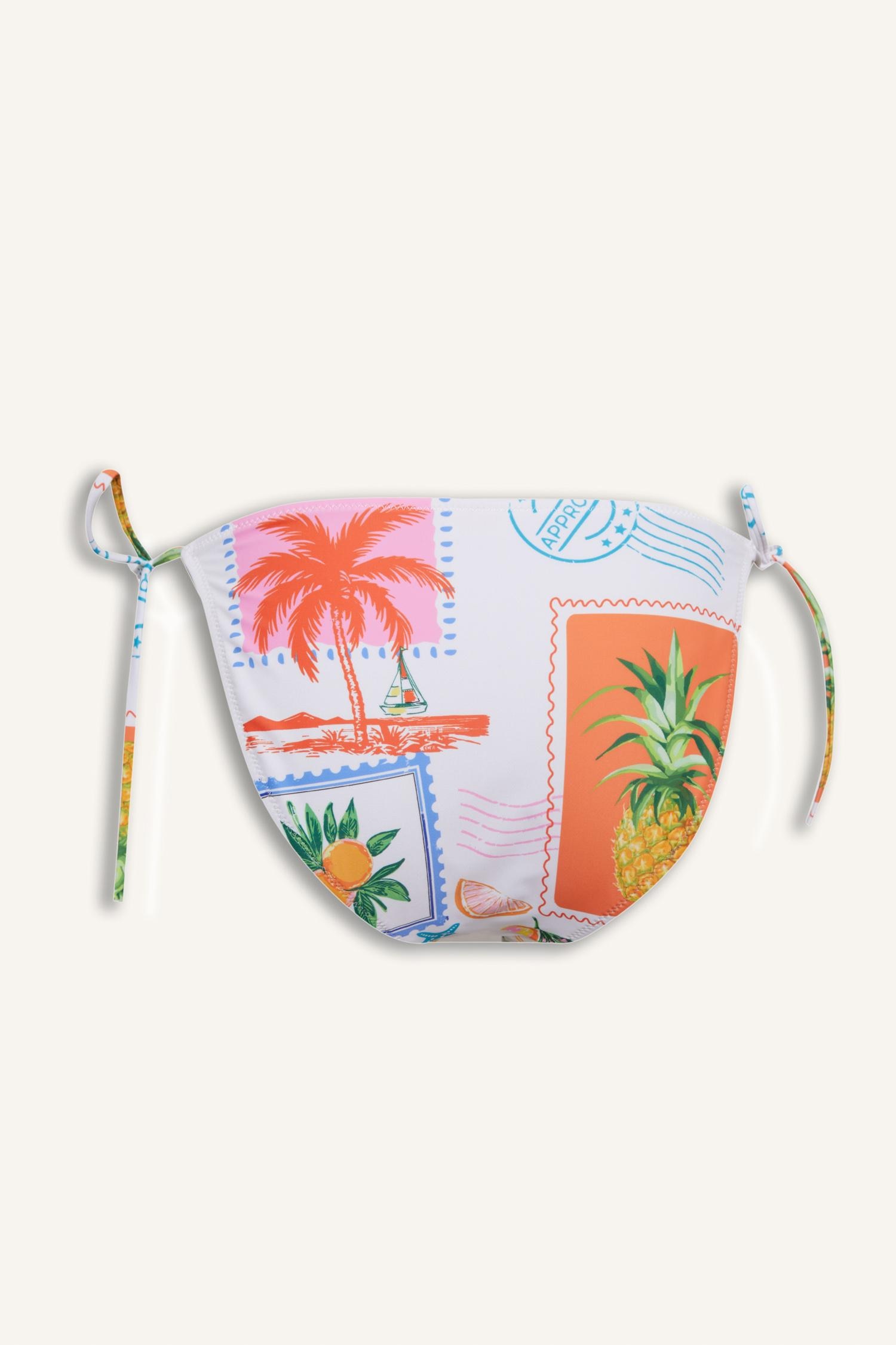 DeFacto Regular Fit Desenli Bikini Alt görsel 7