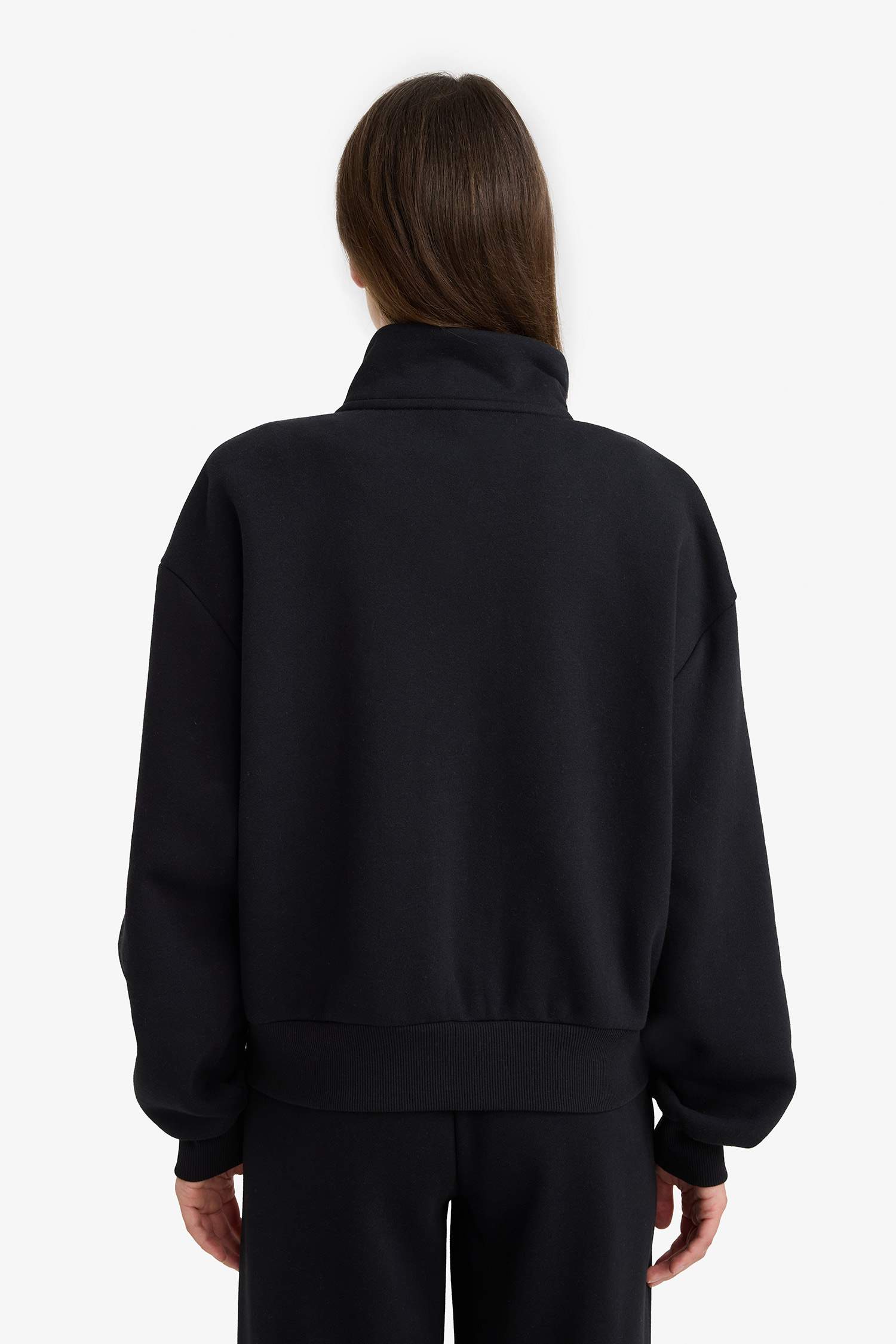 Свободный кардиган с полуводолазкой