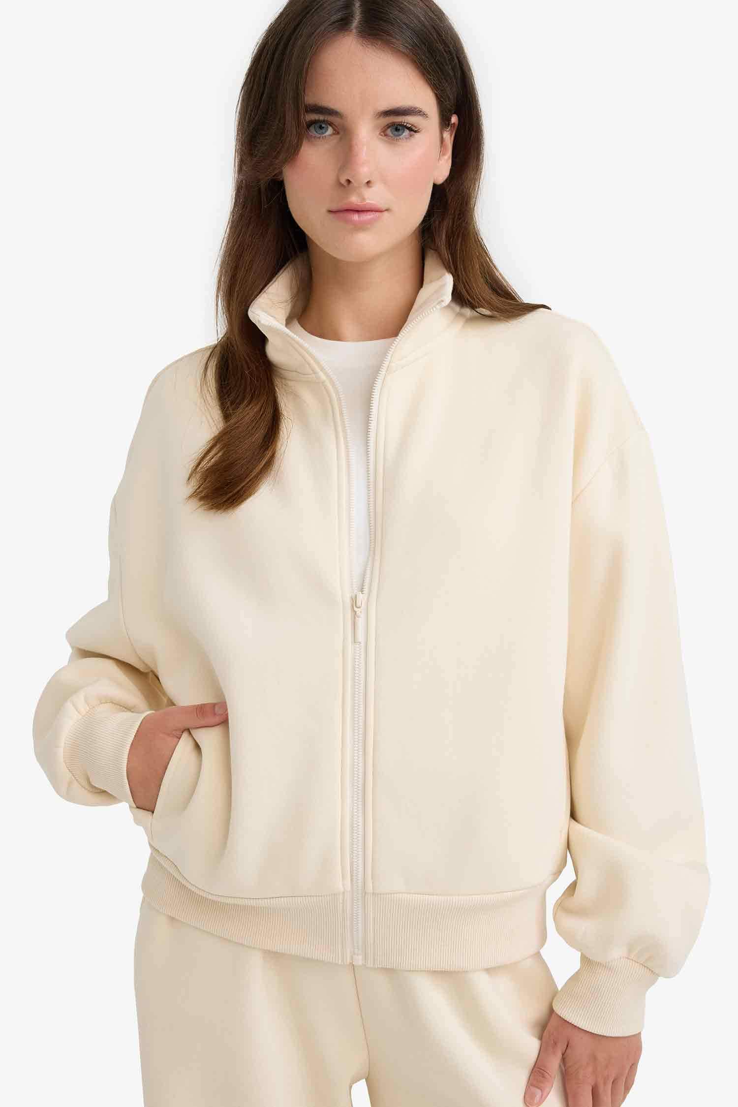 Свободный кардиган с полуводолазкой