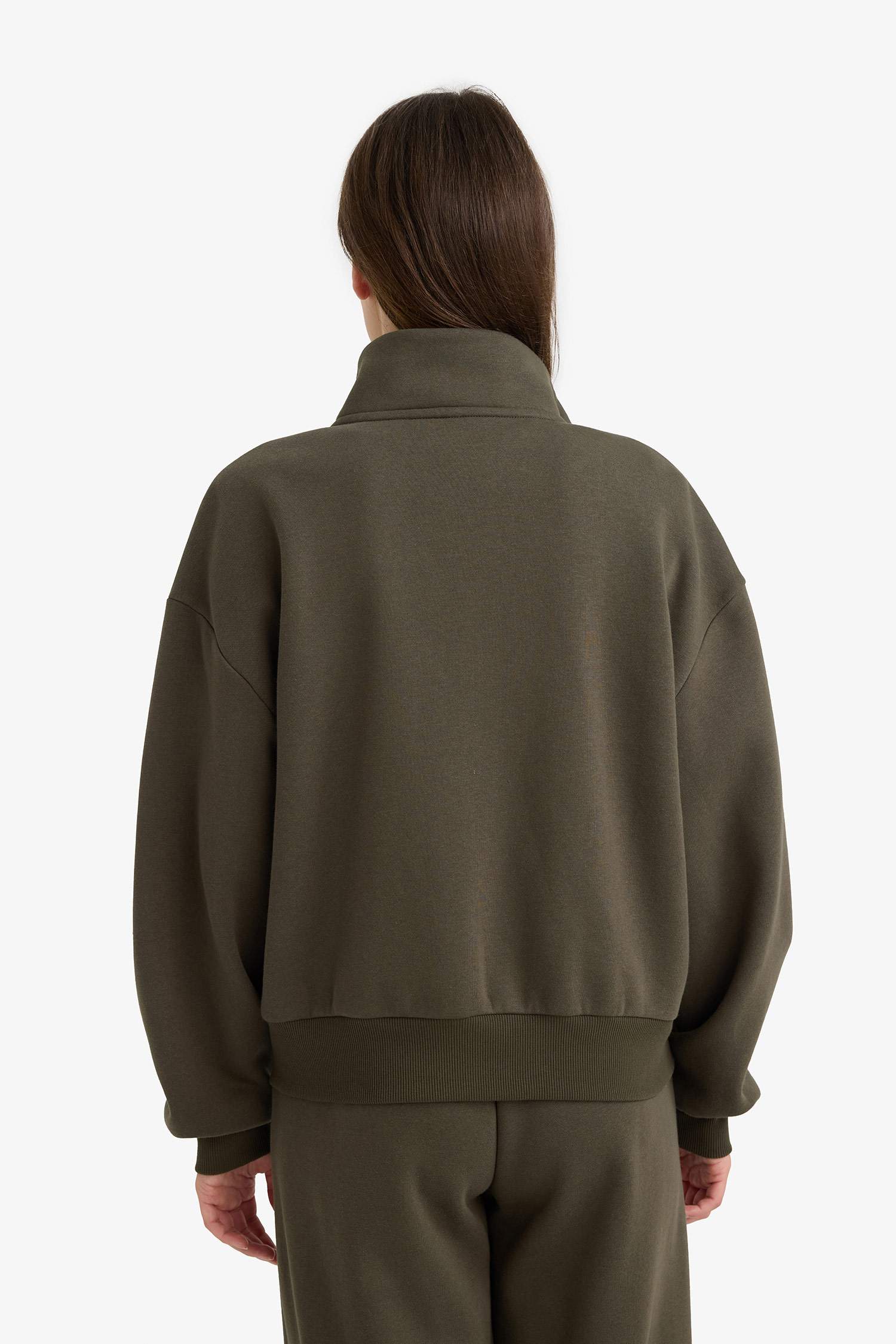 Свободный кардиган с полуводолазкой