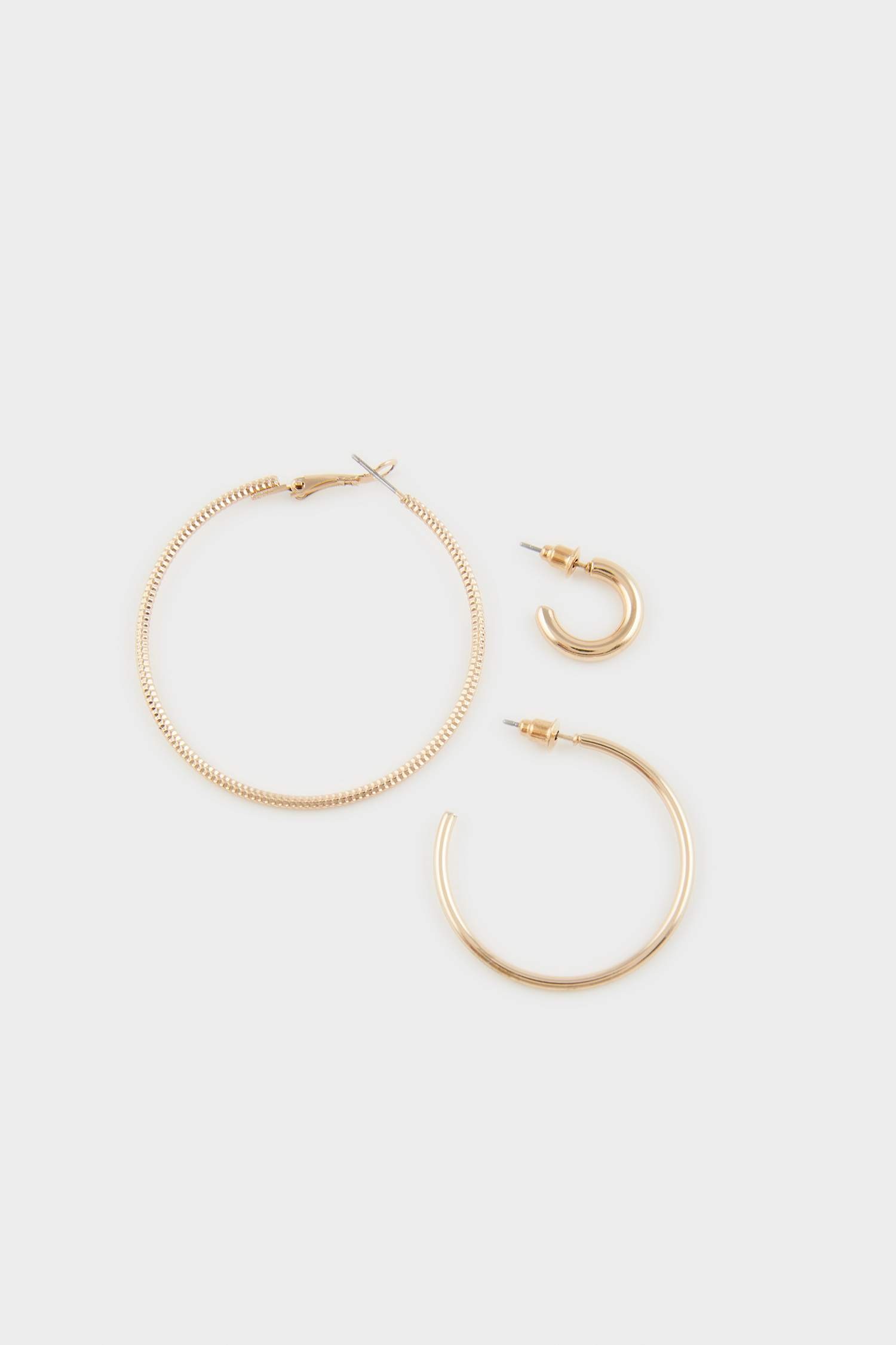 Kadın 6'lı Gold Küpe