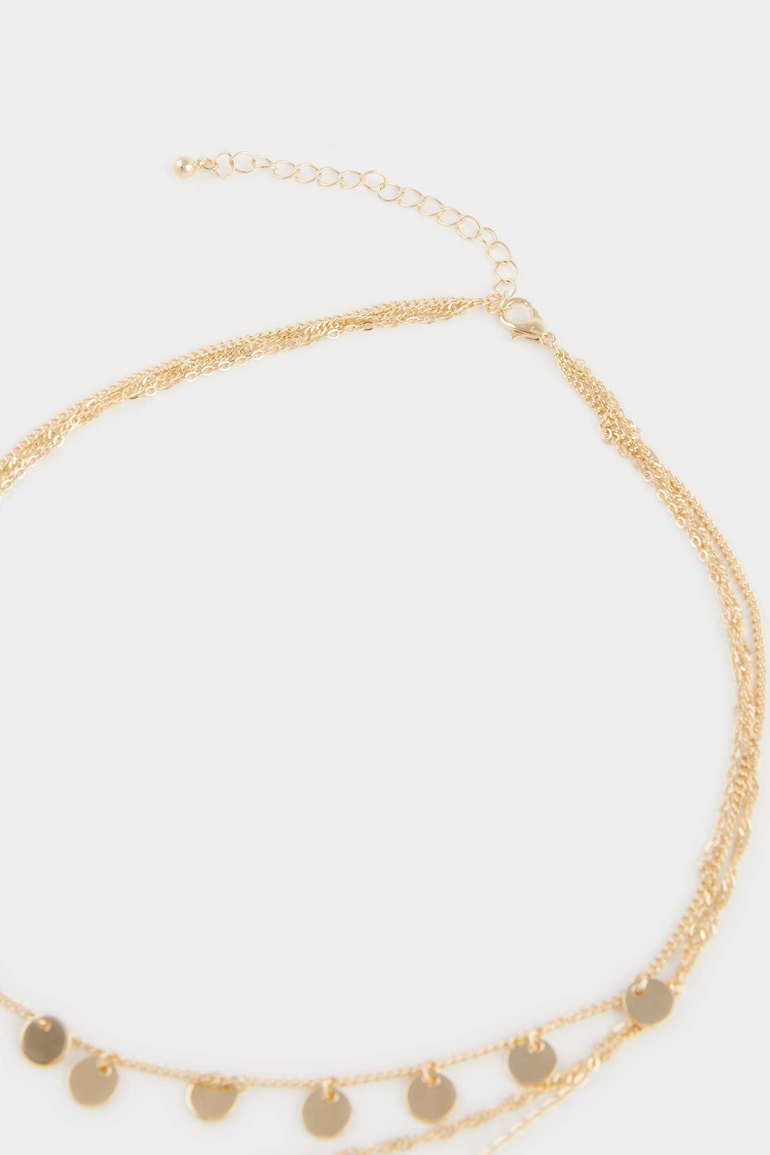 Kadın 3'lü Gold Kolye