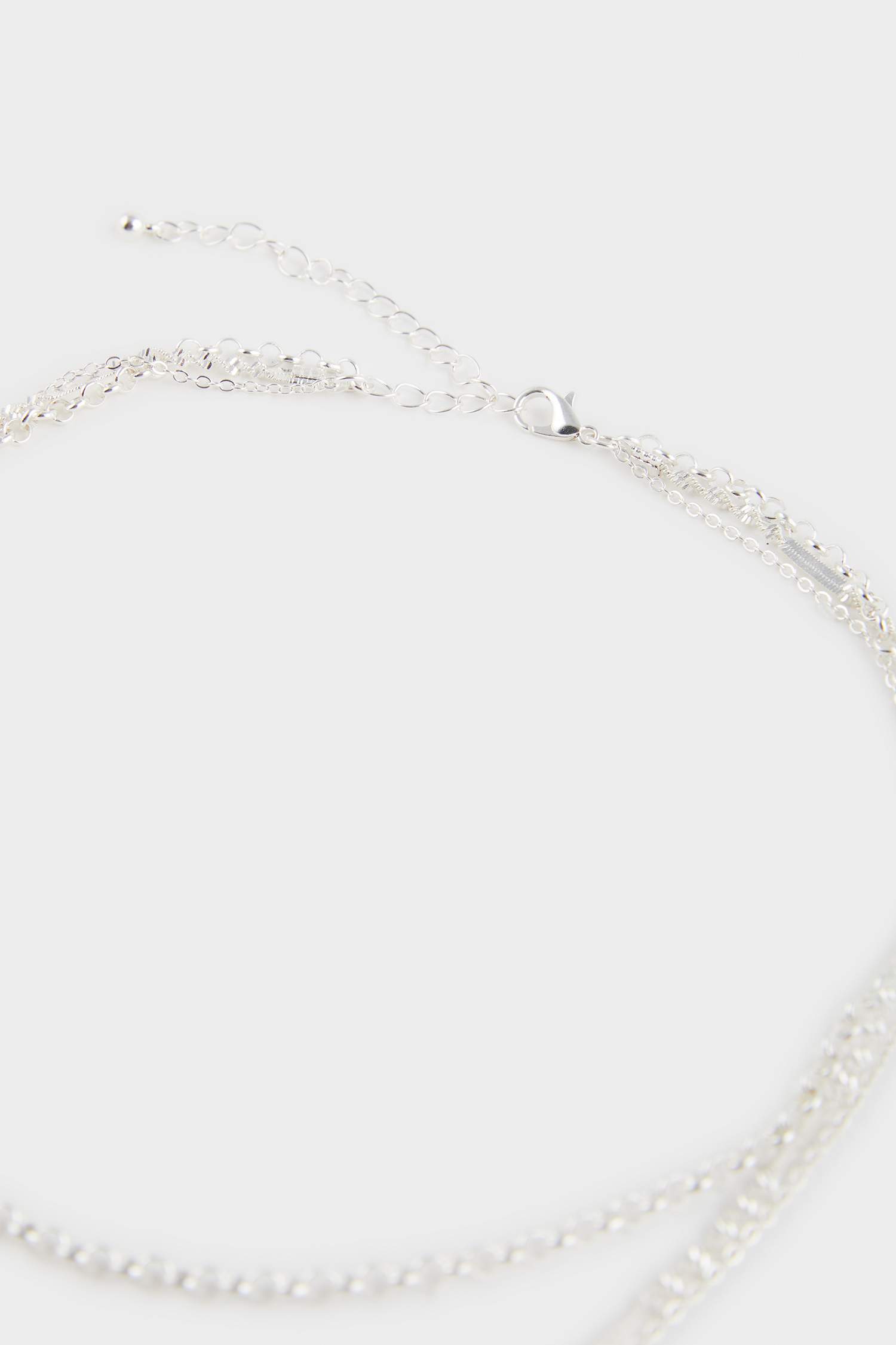 Kadın Yıldızlı Silver Kolye