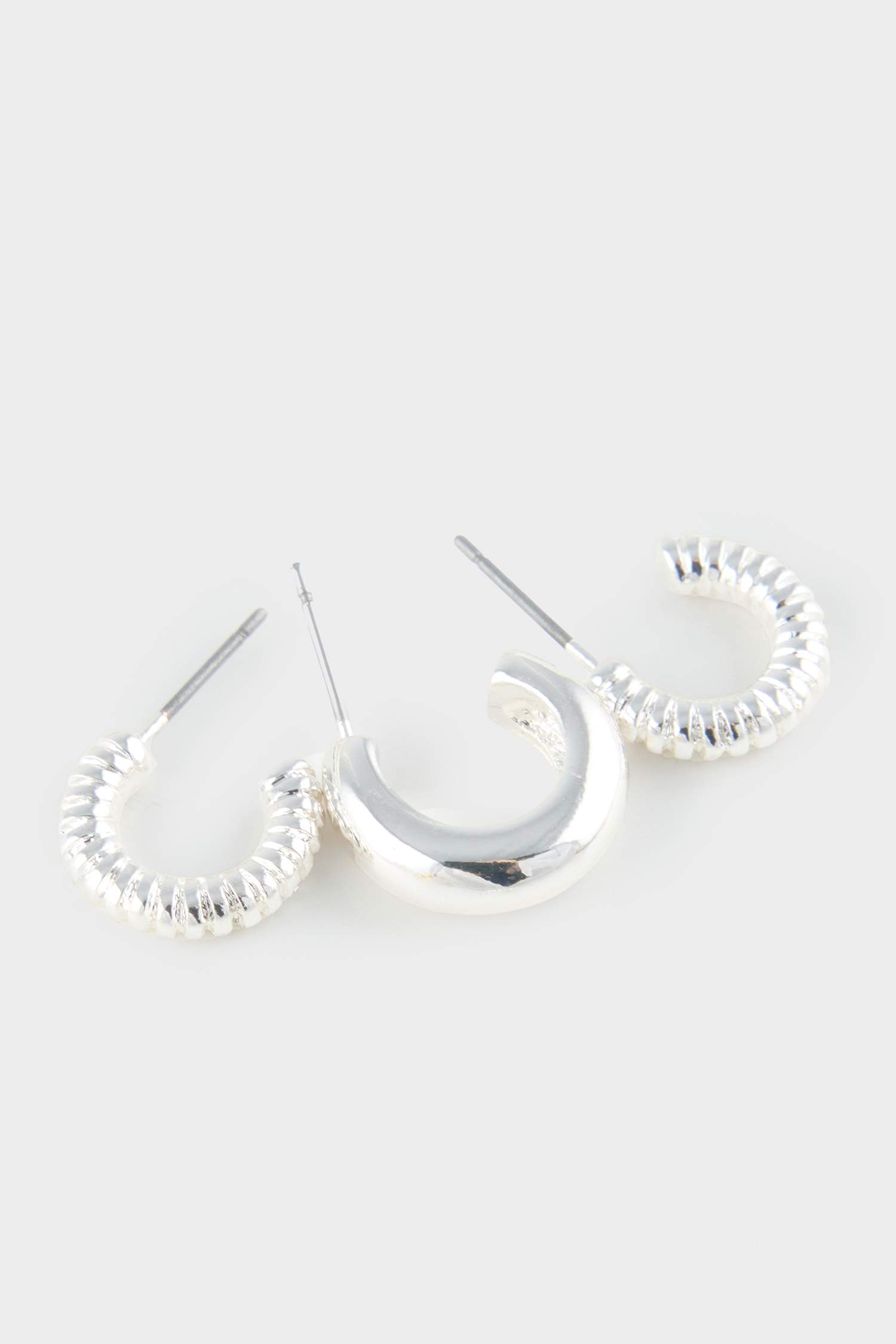 Kadın 6'lı Silver Küpe