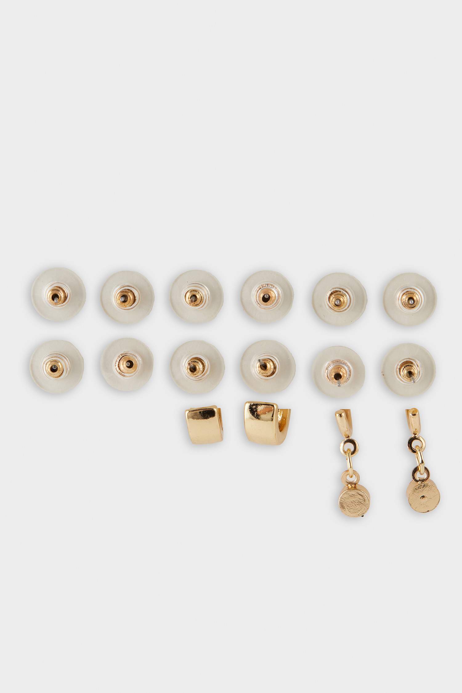 Kadın 6'lı Gold Küpe