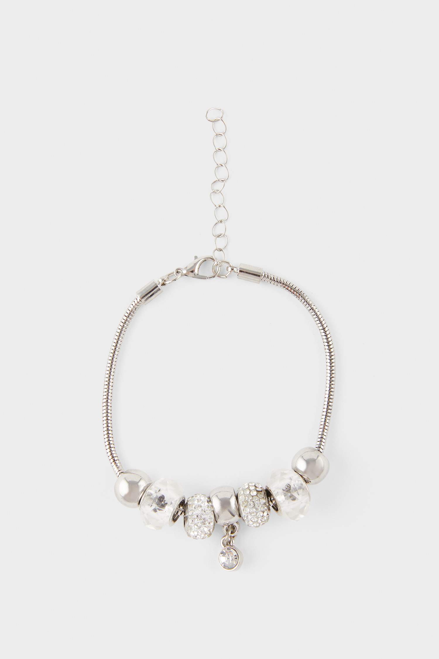 Kadın Charmlı Silver Bileklik