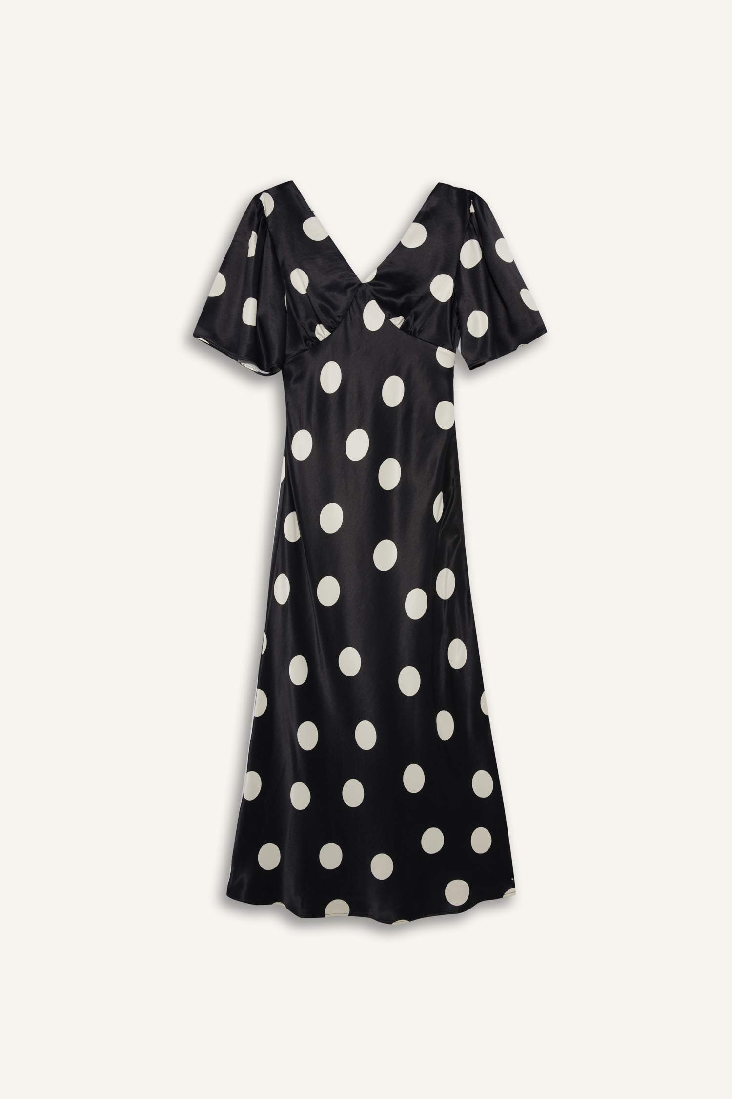 فستان ميدي ستان مطبوع بياخة V