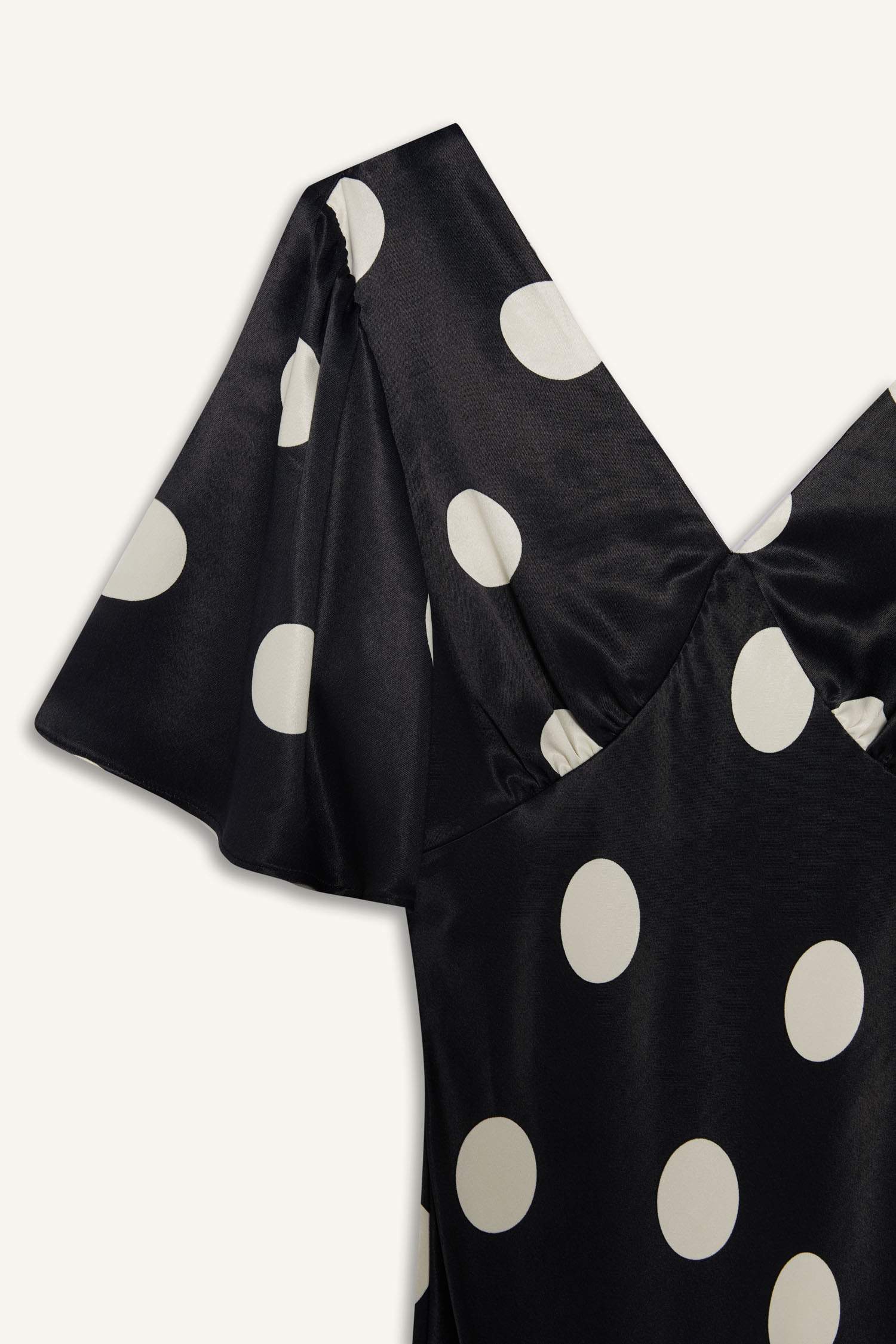 فستان ميدي ستان مطبوع بياخة V