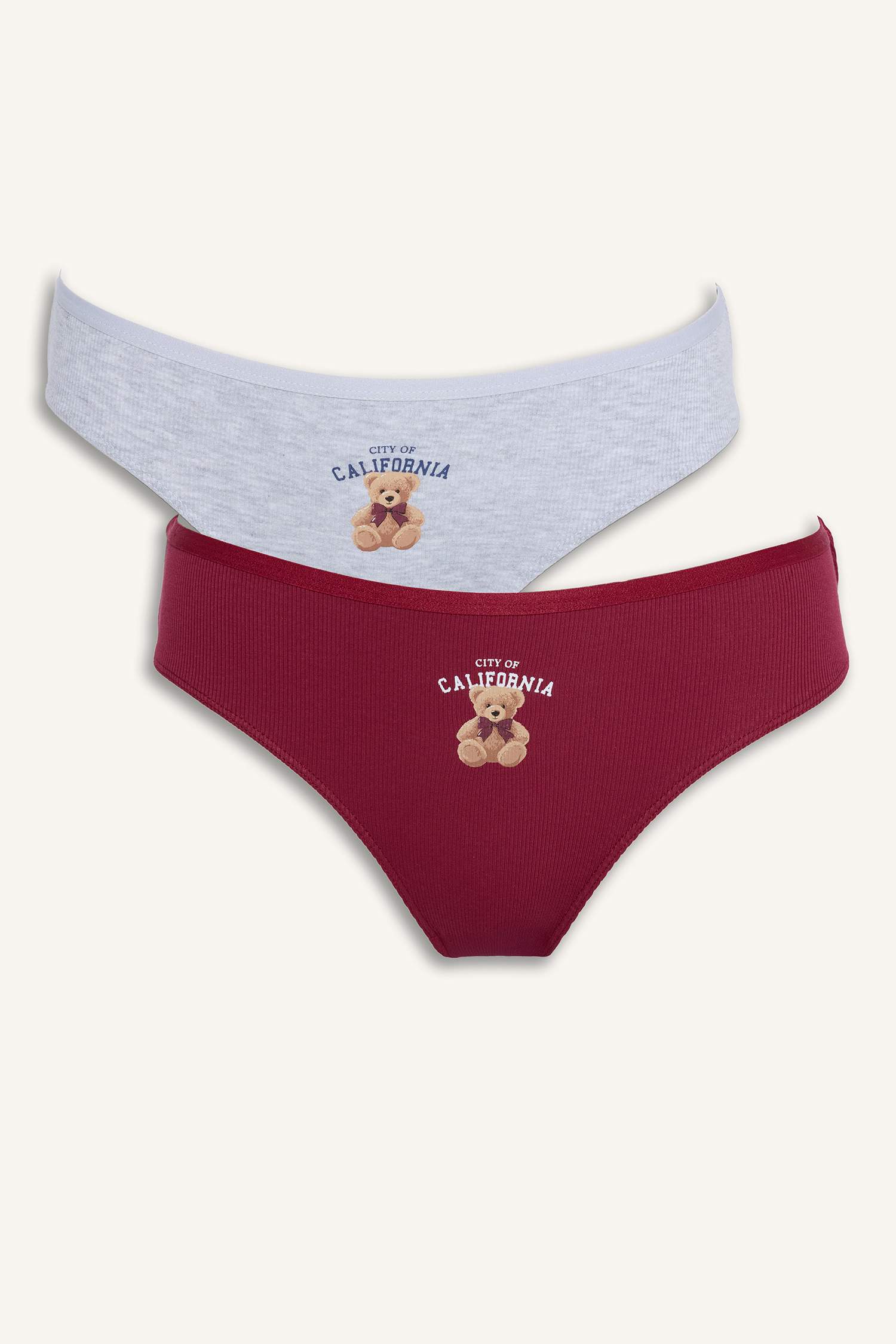 Ribbed 2 Piece Panties