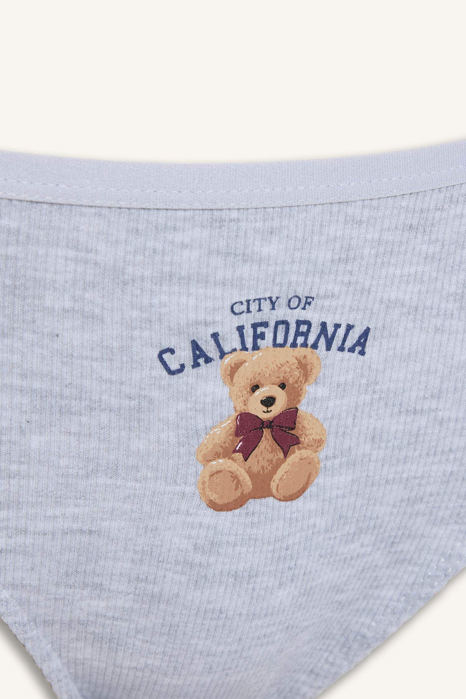 Комплект из двух ребристых трусов