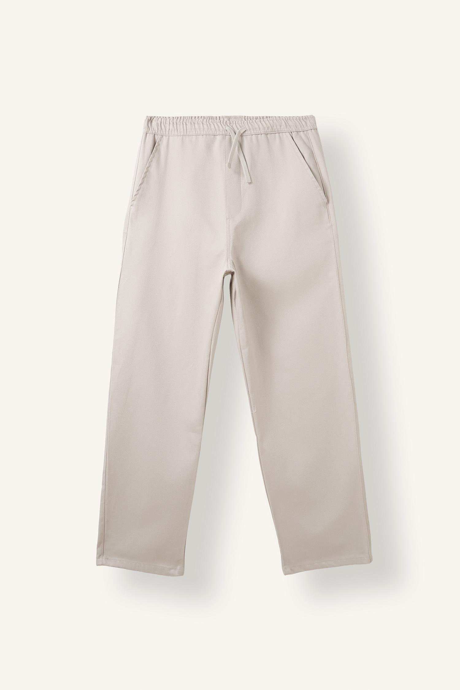 DeFacto %100 Pamuk Baggy Fit Pantolon görsel 5