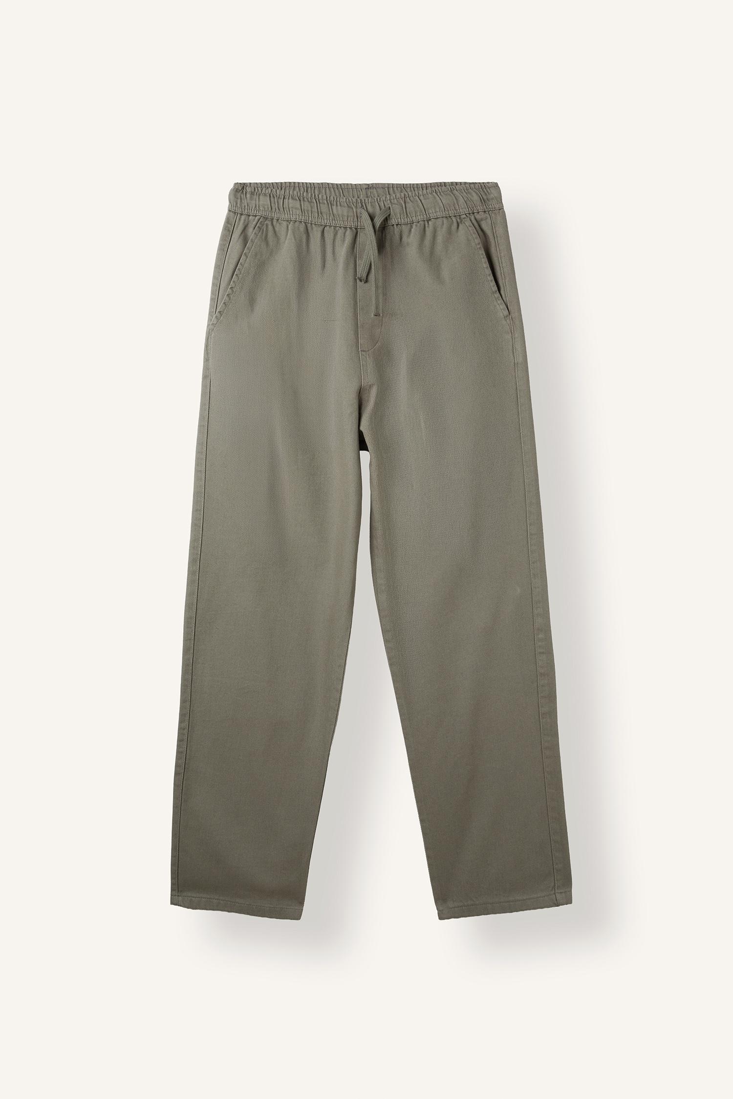DeFacto %100 Pamuk Baggy Fit Pantolon görsel 5