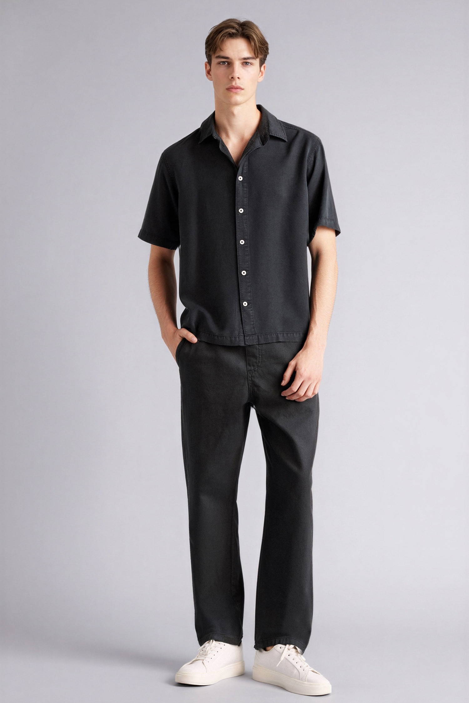 DeFacto %100 Pamuk Baggy Fit Pantolon görsel 2