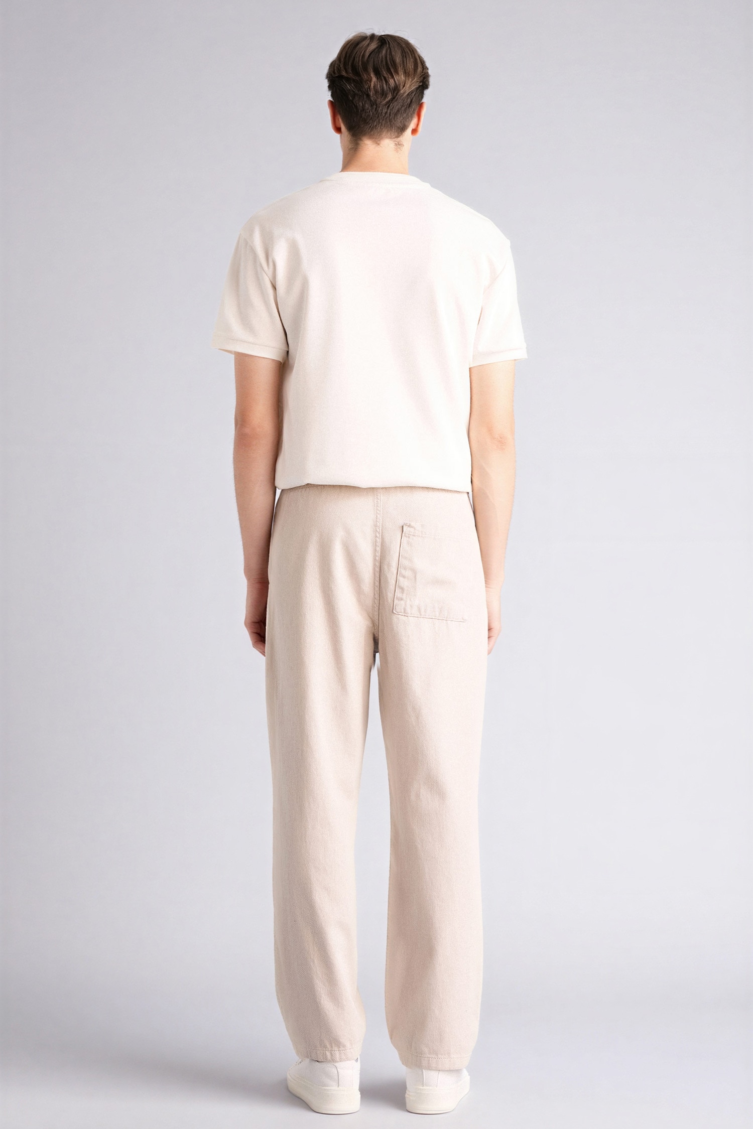 DeFacto %100 Pamuk Baggy Fit Pantolon görsel 5