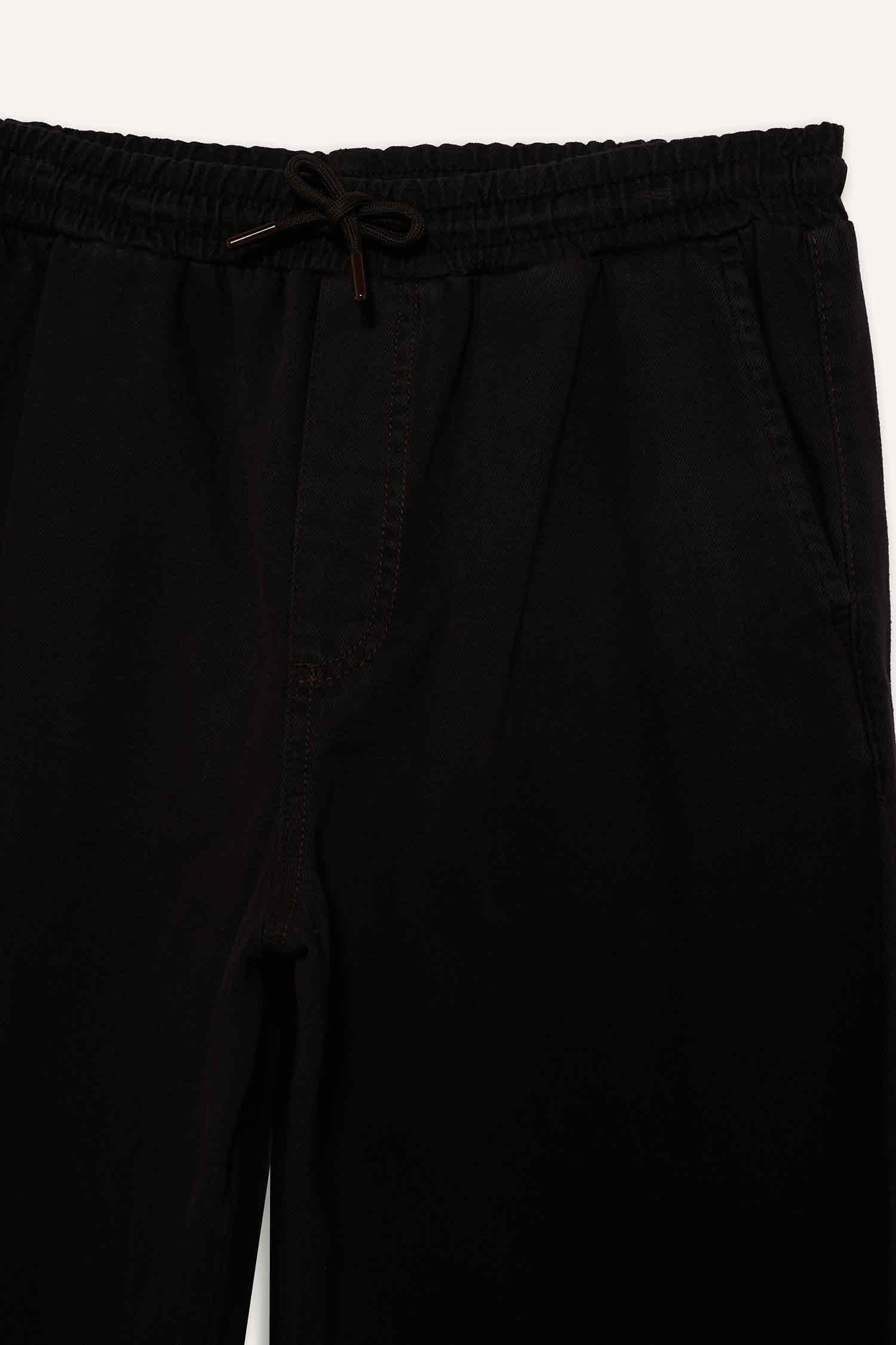 DeFacto %100 Pamuk Baggy Fit Pantolon görsel 8