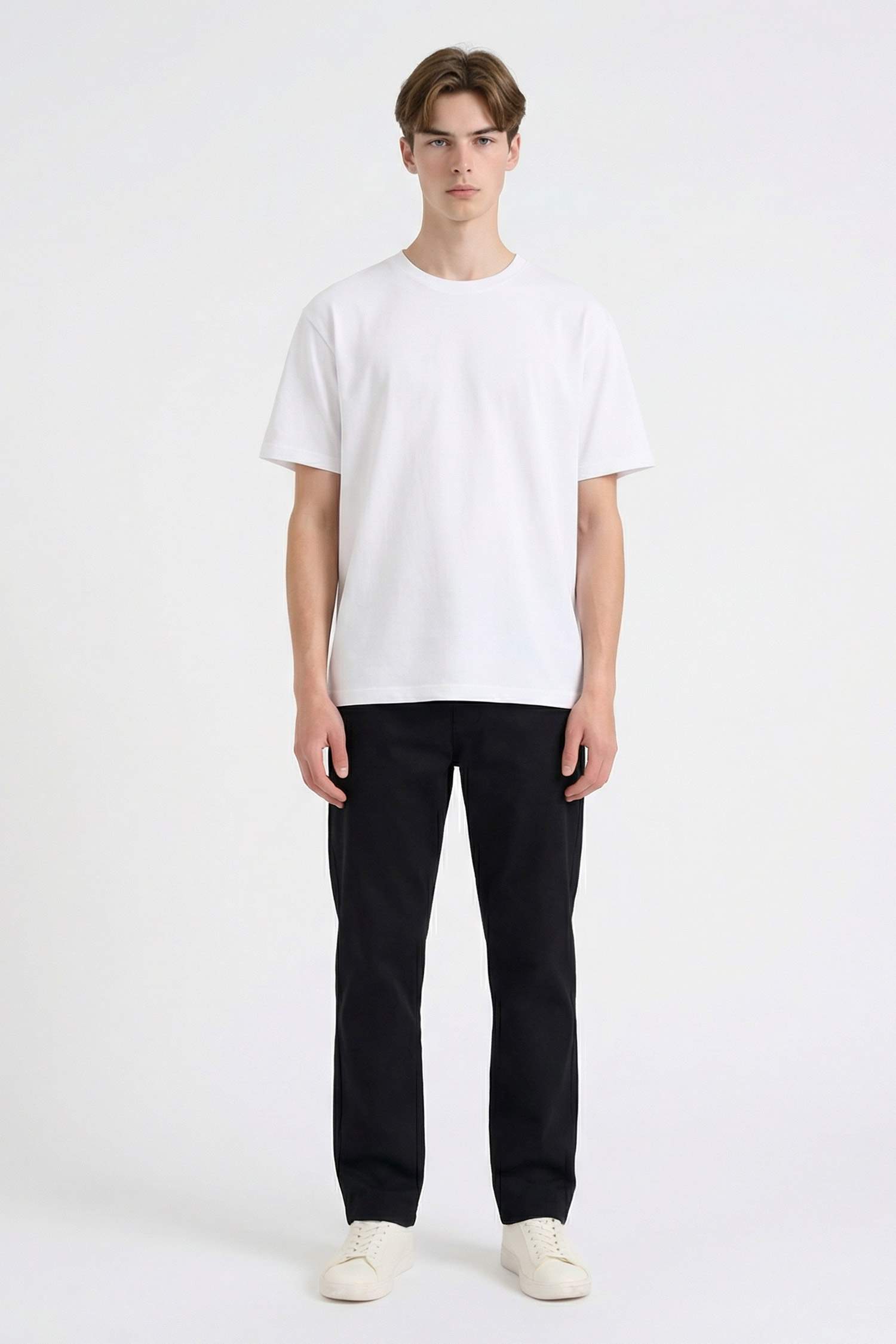 Beli Bağcıklı Wide Leg Pantolon