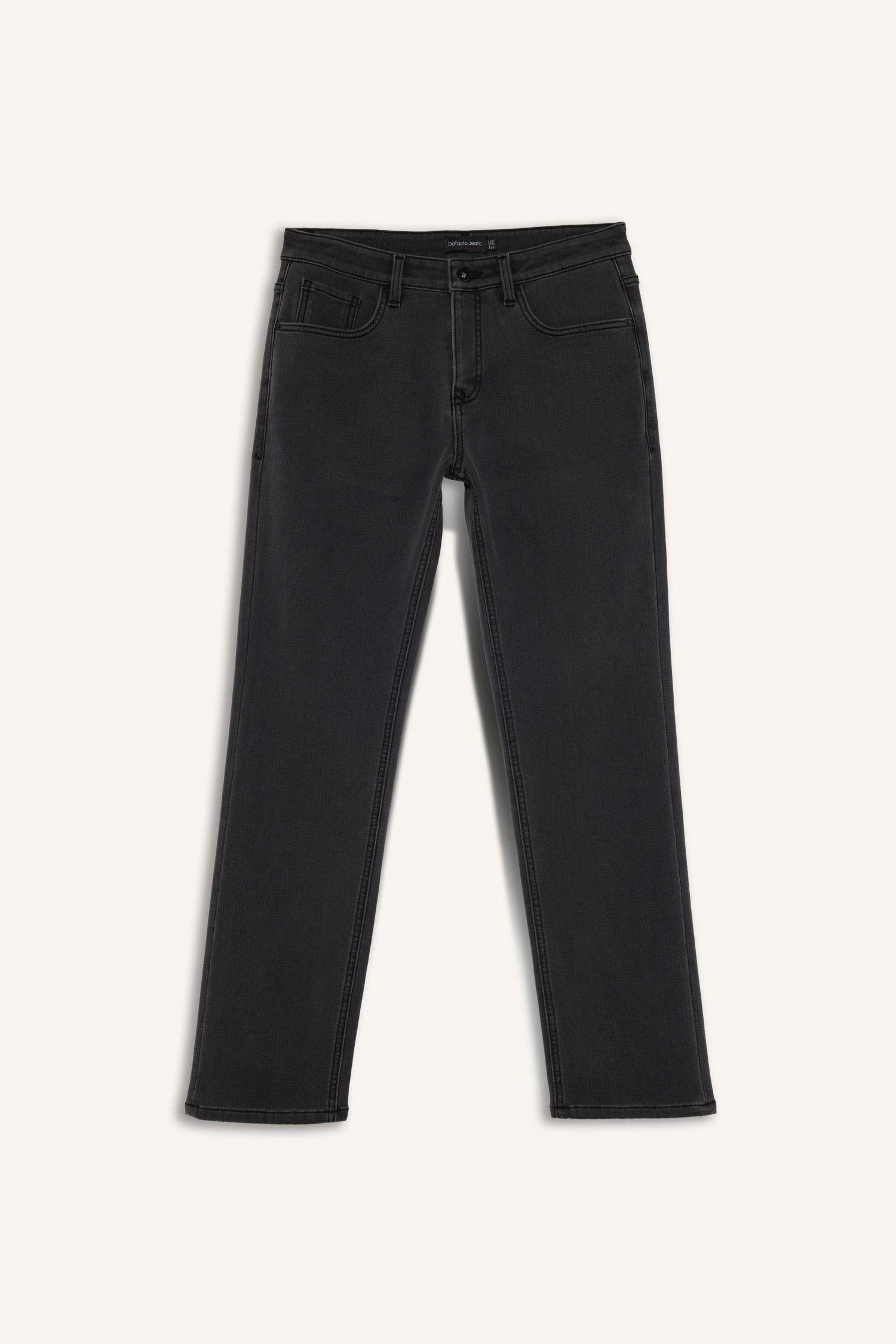 Diago Comfort Fit Regular Hem Denim Trousers