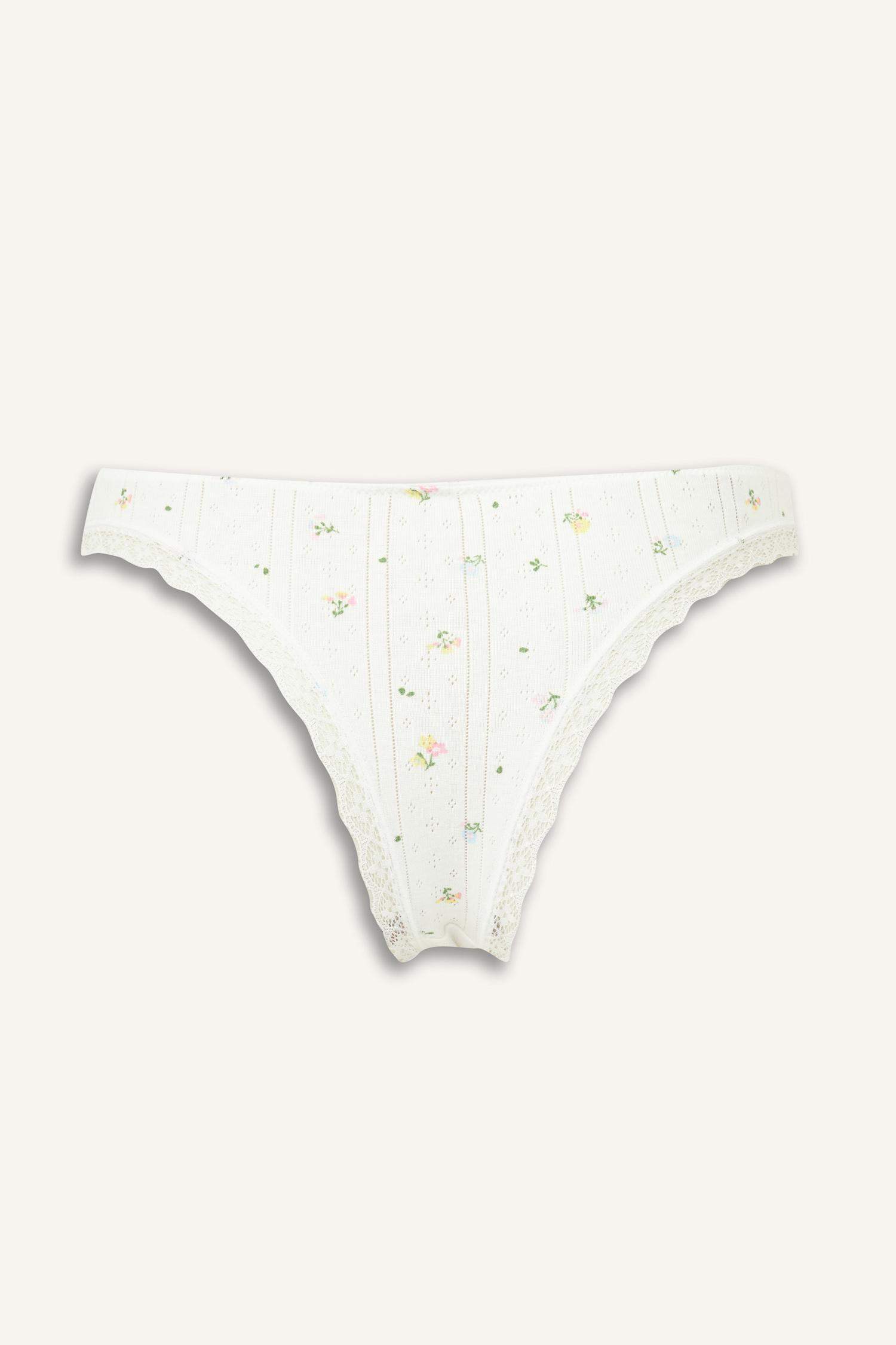 Dantel Detaylı Brazilian Külot