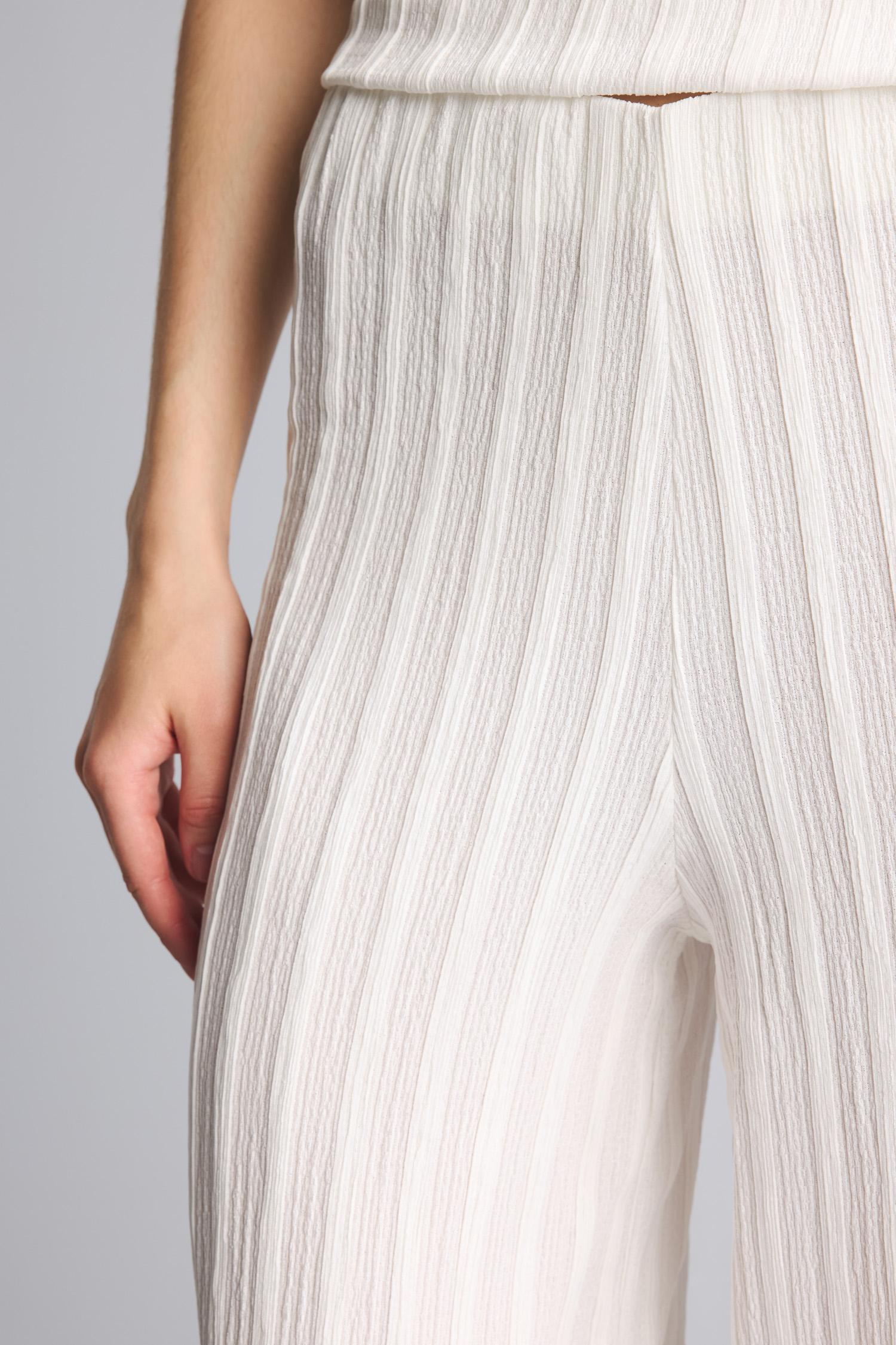 DeFacto Wide Leg Kırışık Dokulu Pantolon görsel 6